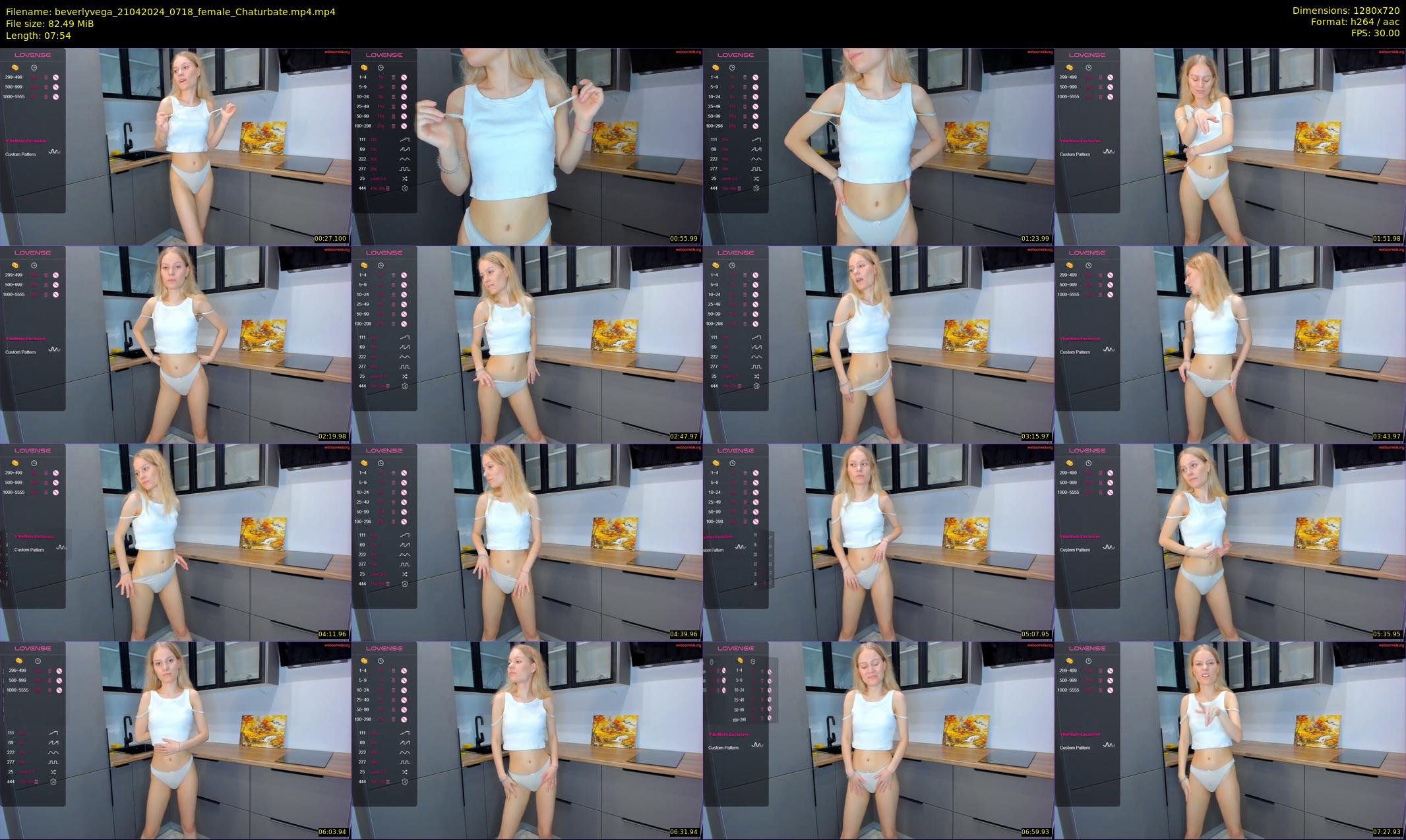 beverlyvega — 8 minute Chaturbate couple cam show recording, 720p, Apr 21, 2024