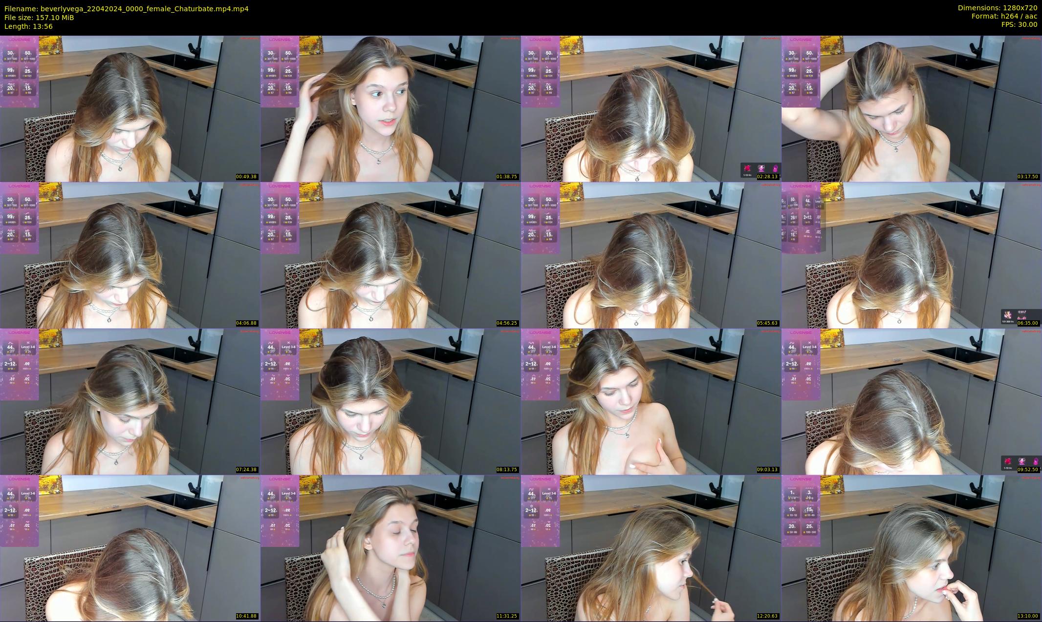beverlyvega — 14 minute Chaturbate couple cam show recording, 720p, Apr 22, 2024