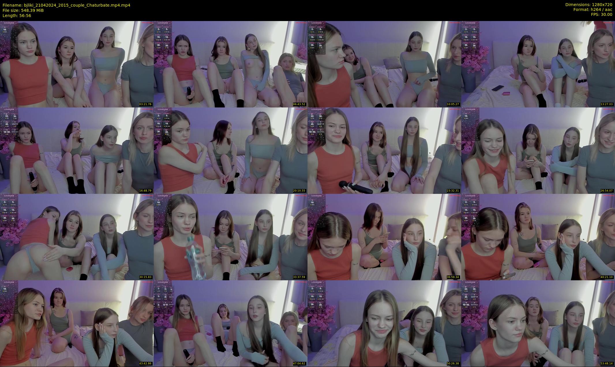 bjliki — 57 minute Chaturbate couple cam show recording, 720p, Apr 21, 2024