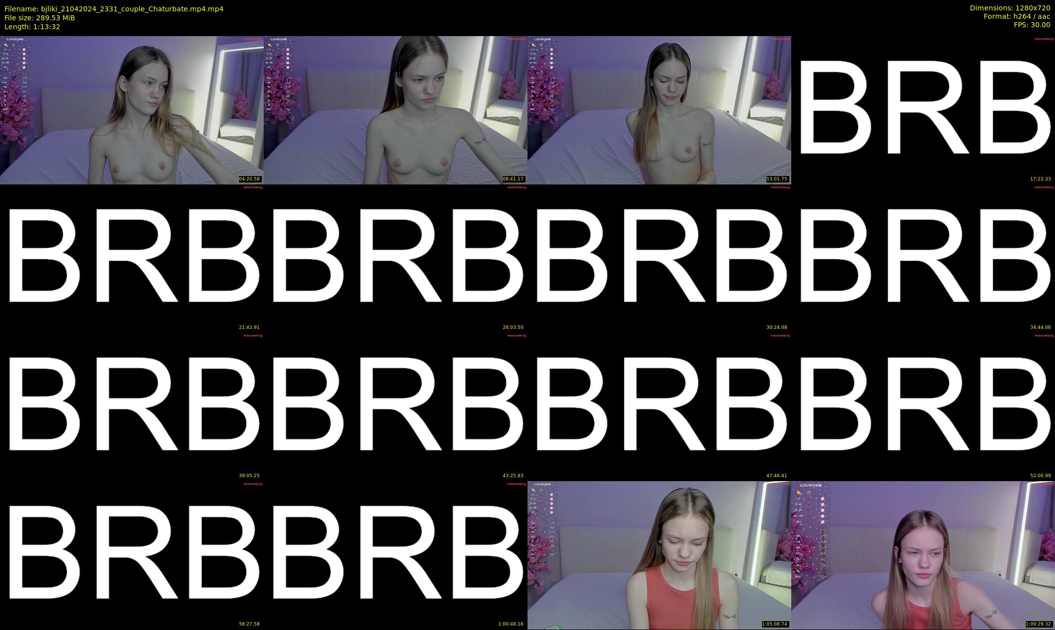 bjliki — 74 minute Chaturbate couple cam show recording, 720p, Apr 21, 2024