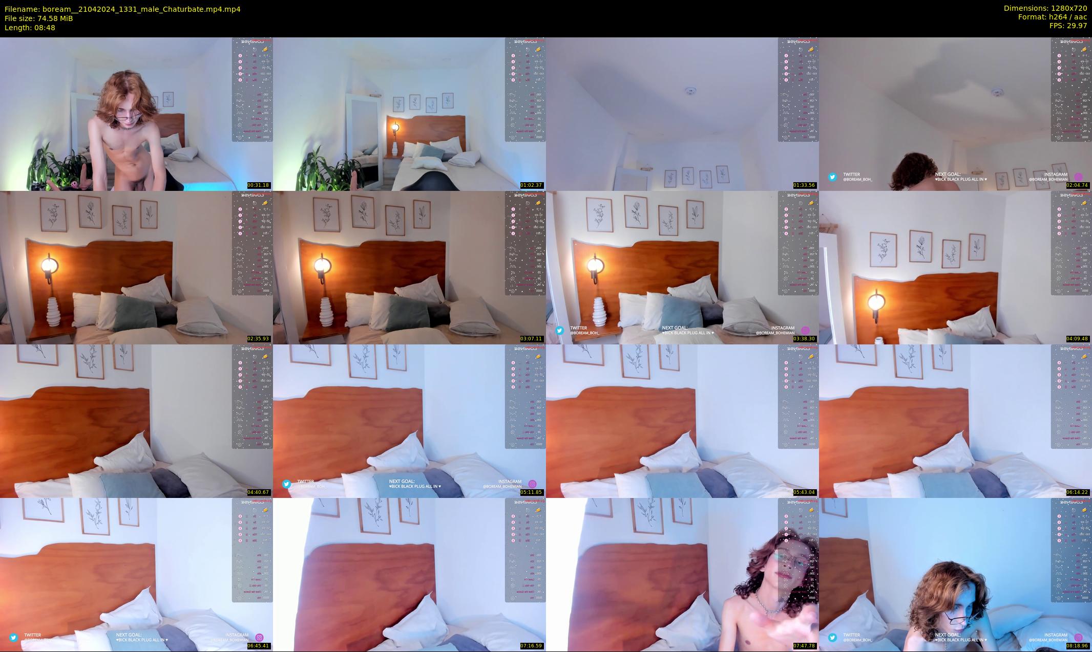 boream_ — 9 minute Chaturbate male cam show recording, 720p, Apr 21, 2024