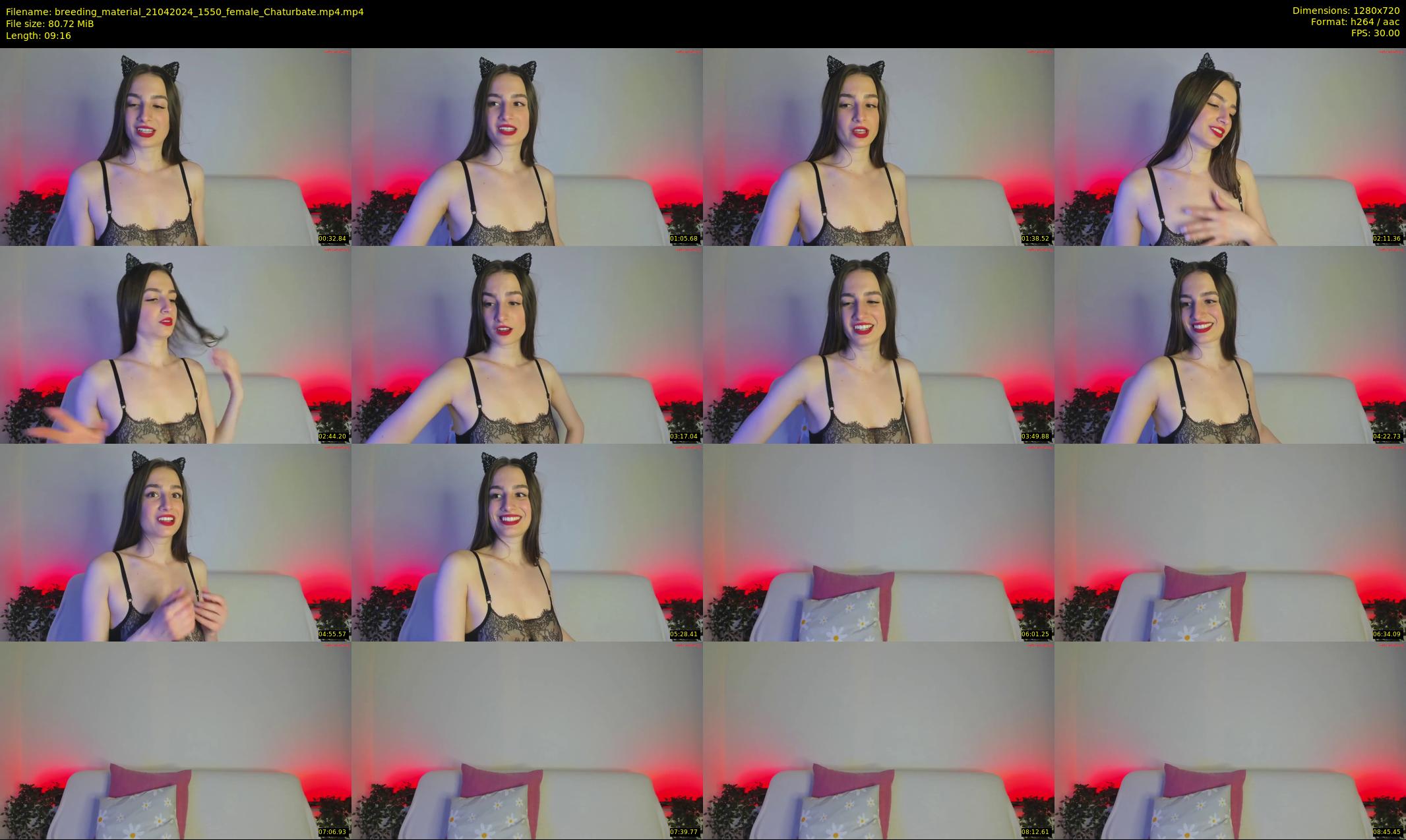 breeding_material — 10 minute Chaturbate female cam show recording, 720p, Apr 21, 2024