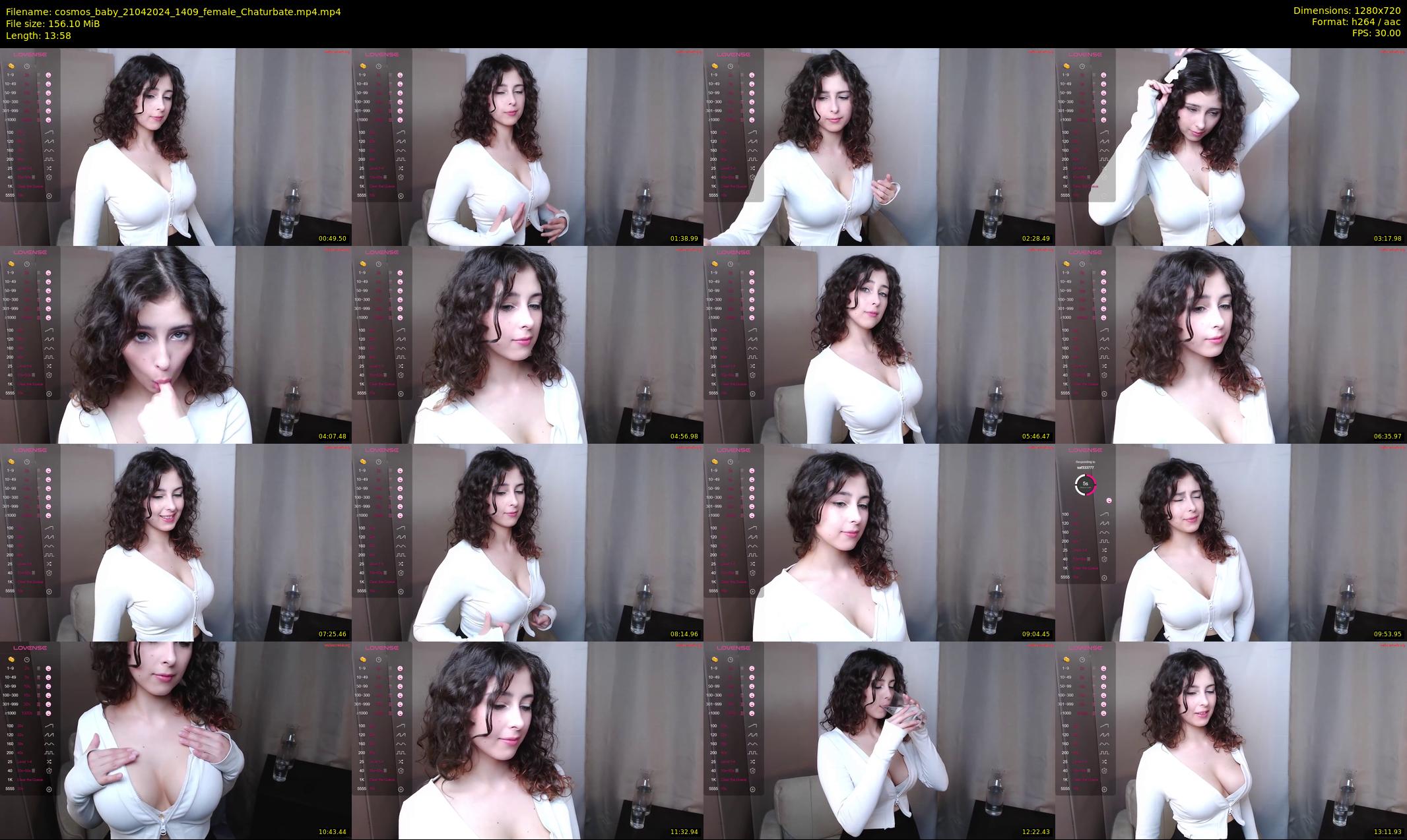 cosmos_baby — 14 minute Chaturbate female cam show recording, 720p, Apr 21, 2024