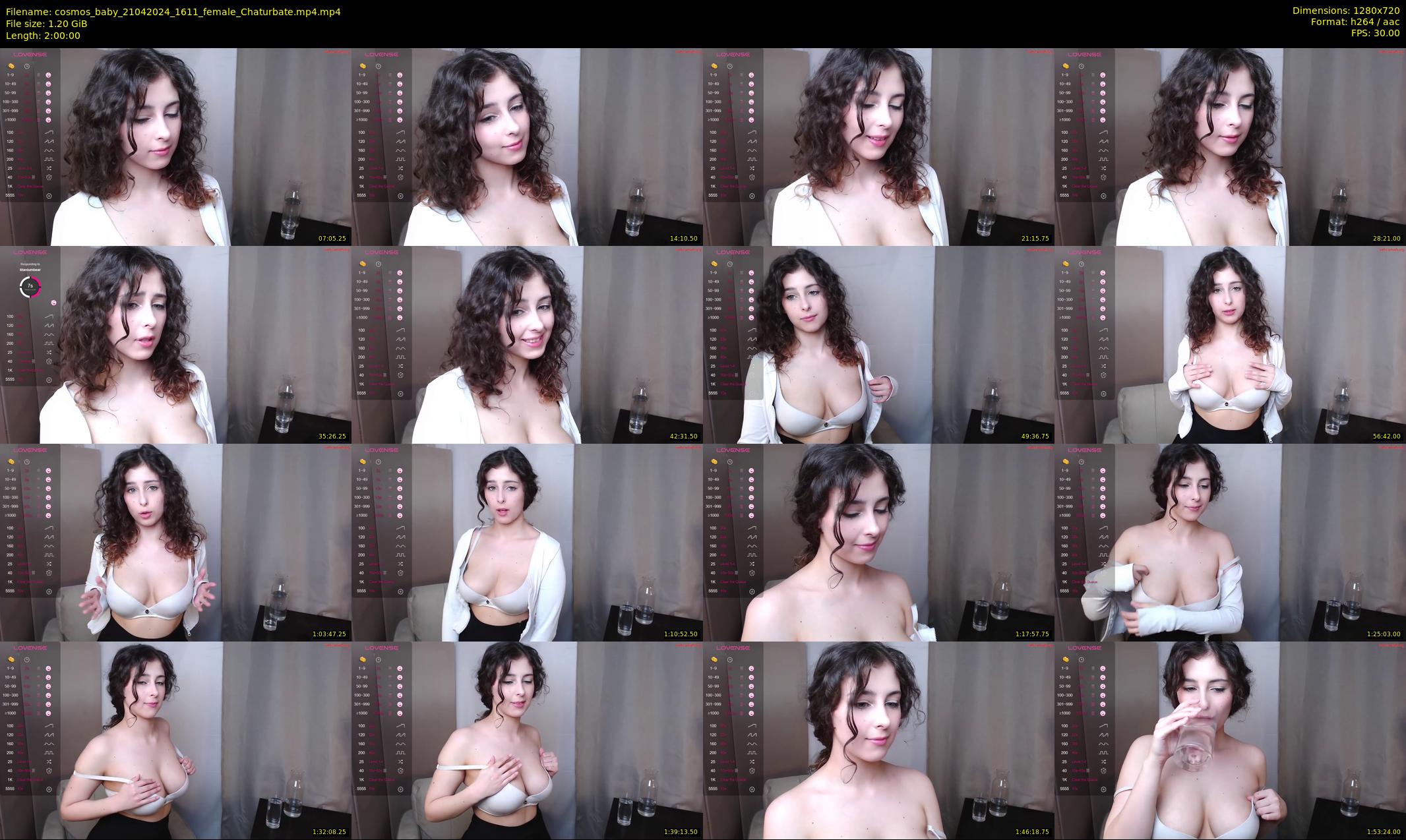 cosmos_baby — 120 minute Chaturbate female cam show recording, 720p, Apr 21, 2024