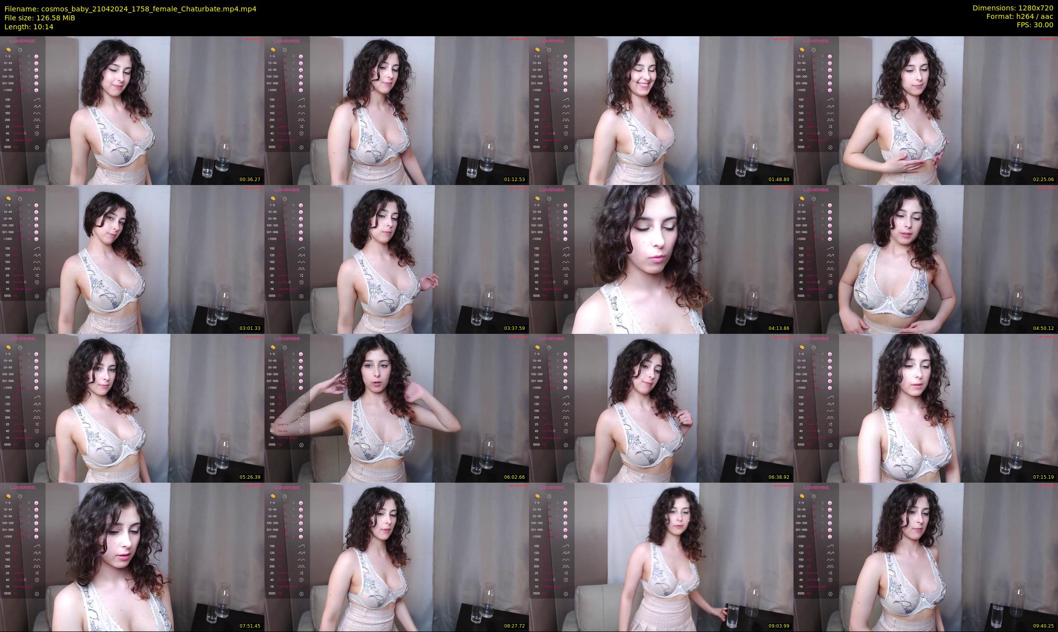 cosmos_baby — 11 minute Chaturbate female cam show recording, 720p, Apr 21, 2024