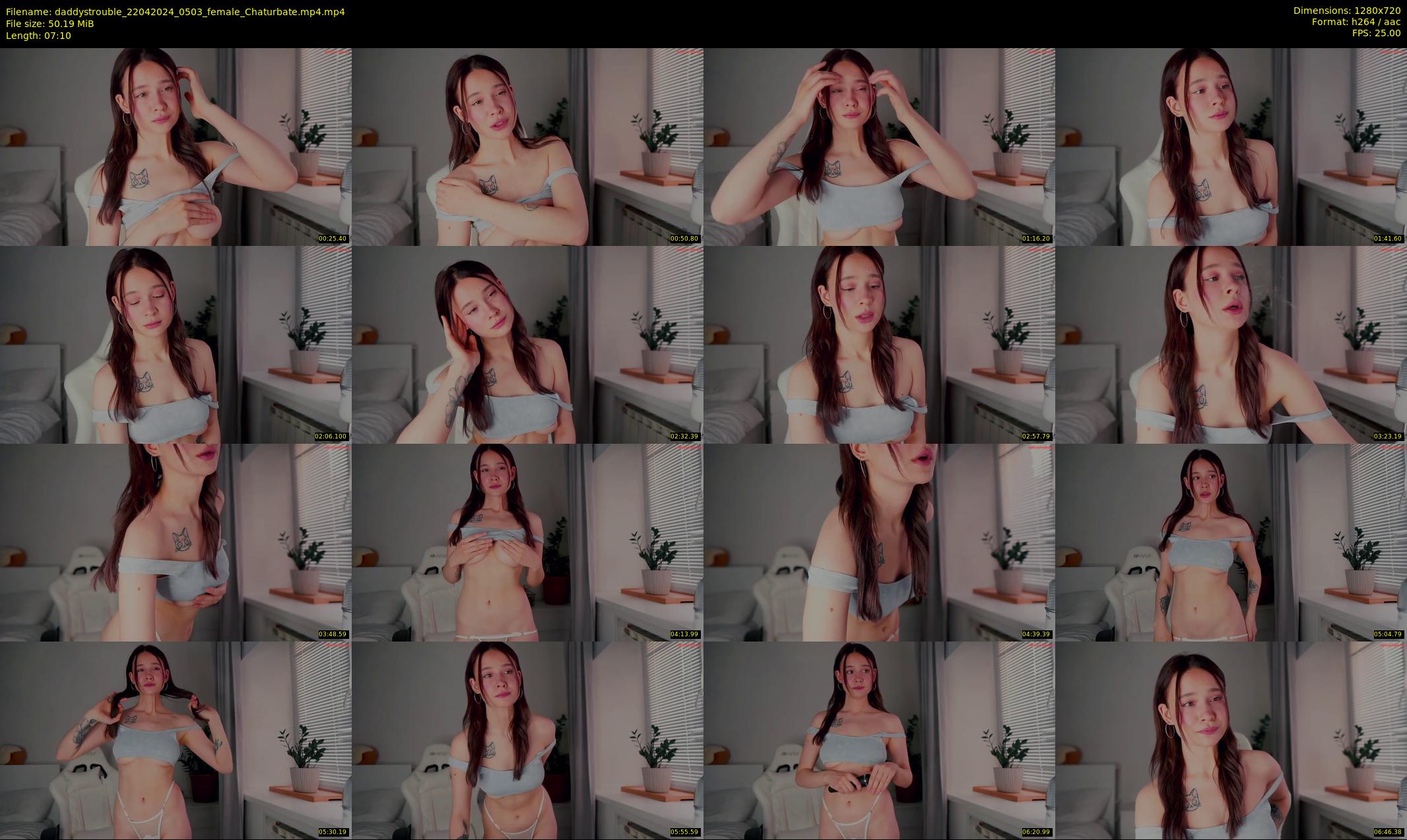 daddystrouble — 8 minute Chaturbate female cam show recording, 720p, Apr 22, 2024