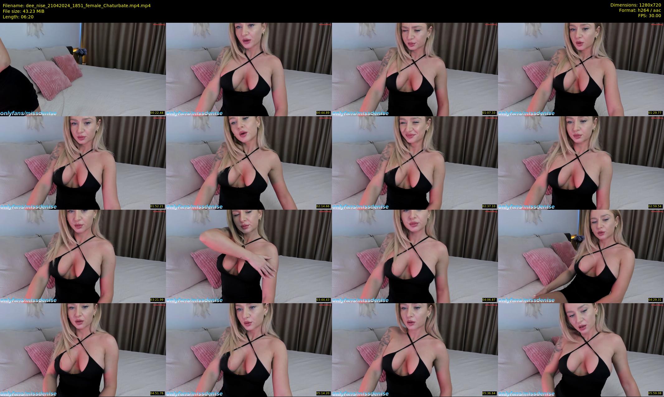 dee_nise — 7 minute Chaturbate female cam show recording, 720p, Apr 21, 2024