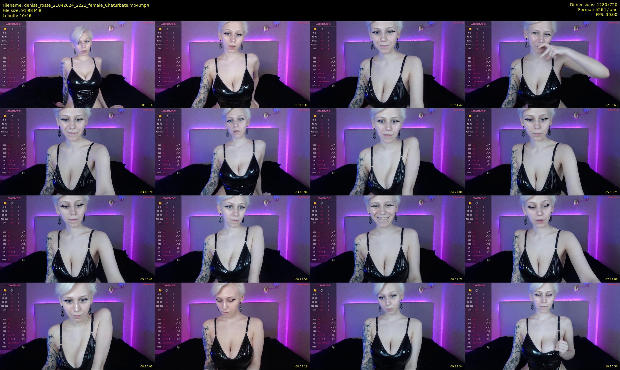 denisa_rosse — 11 minute Chaturbate female cam show recording, 720p, Apr 21, 2024