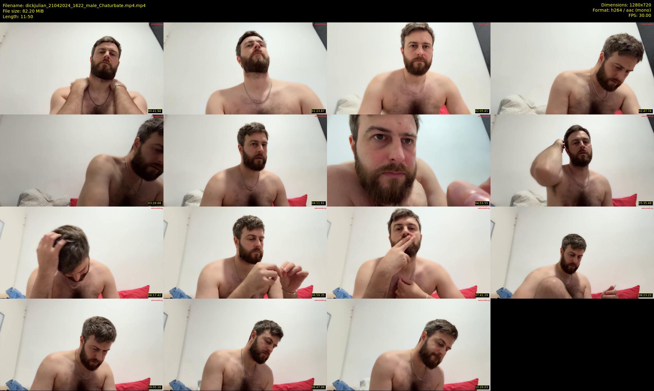 dickjulian — 12 minute Chaturbate male cam show recording, 720p, Apr 21, 2024