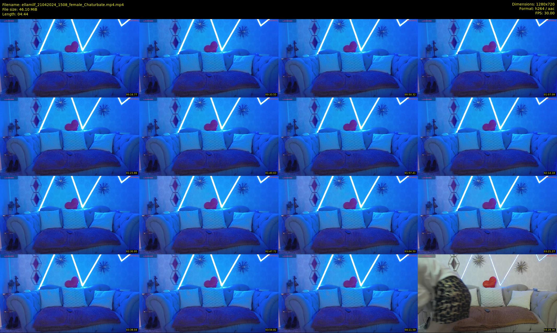 ellamilf — 5 minute Chaturbate female cam show recording, 720p, Apr 21, 2024