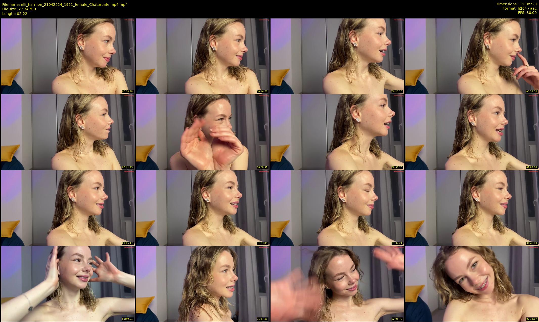 elli_harmon — 3 minute Chaturbate female cam show recording, 720p, Apr 21, 2024