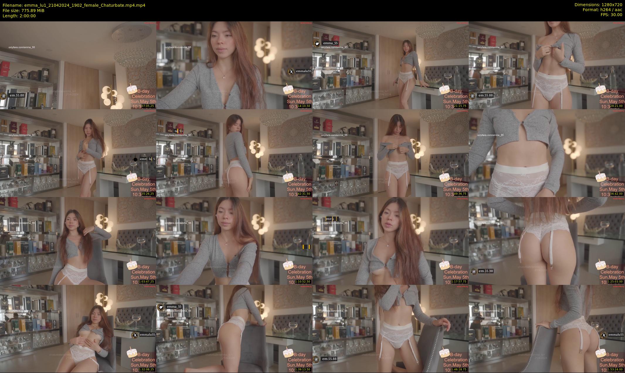 emma_lu1 — 120 minute Chaturbate female cam show recording, 720p, Apr 21, 2024