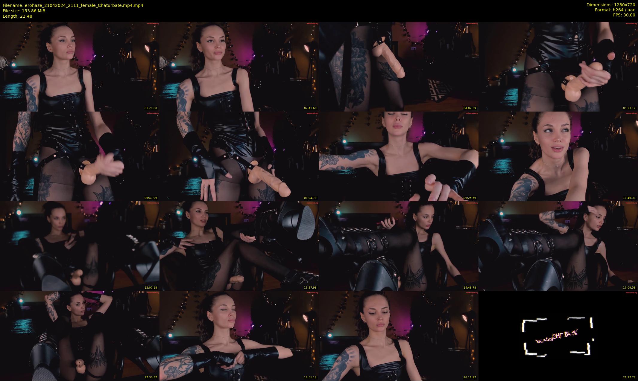 erohaze — 23 minute Chaturbate female cam show recording, 720p, Apr 21, 2024
