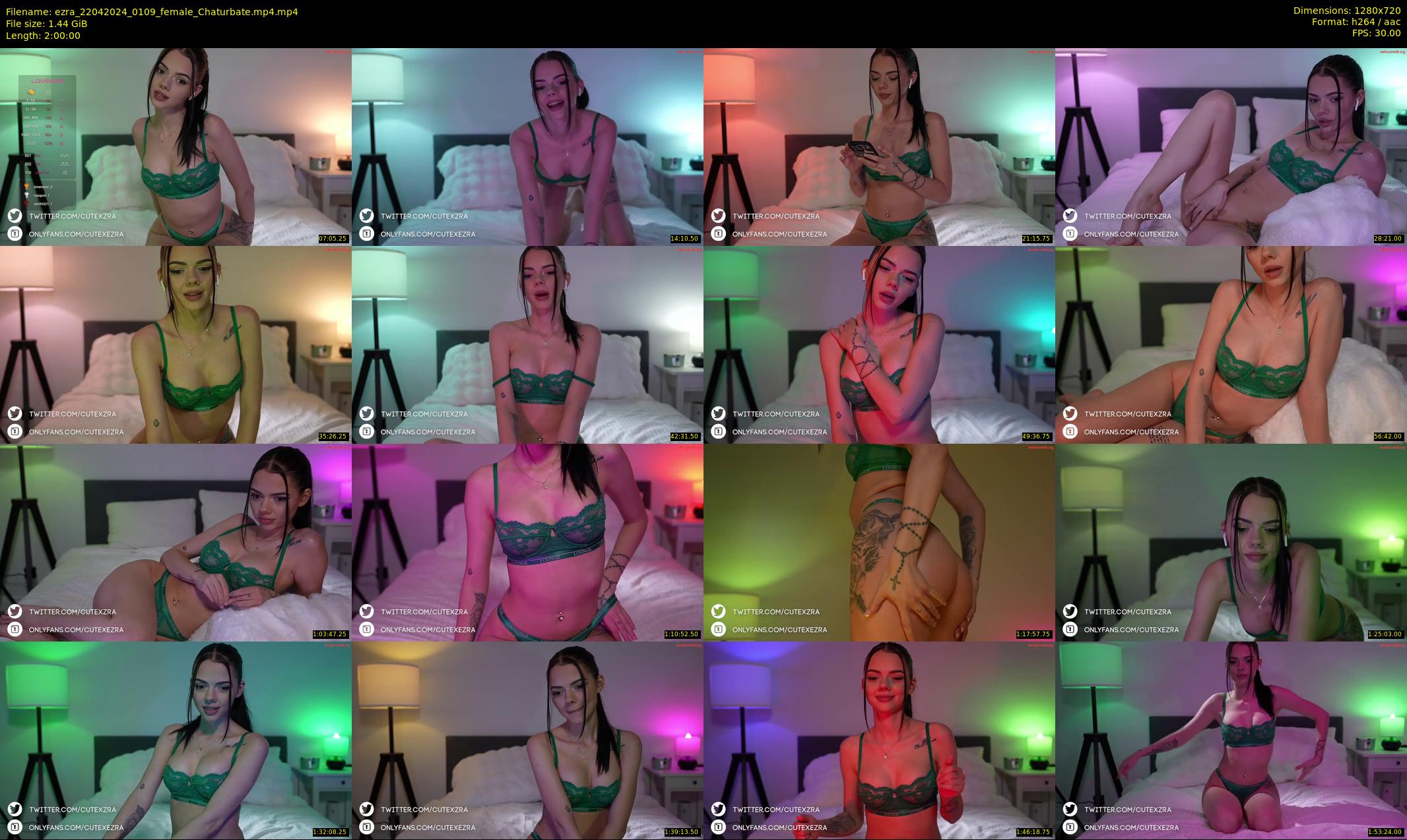 ezra — 120 minute Chaturbate female cam show recording, 720p, Apr 22, 2024