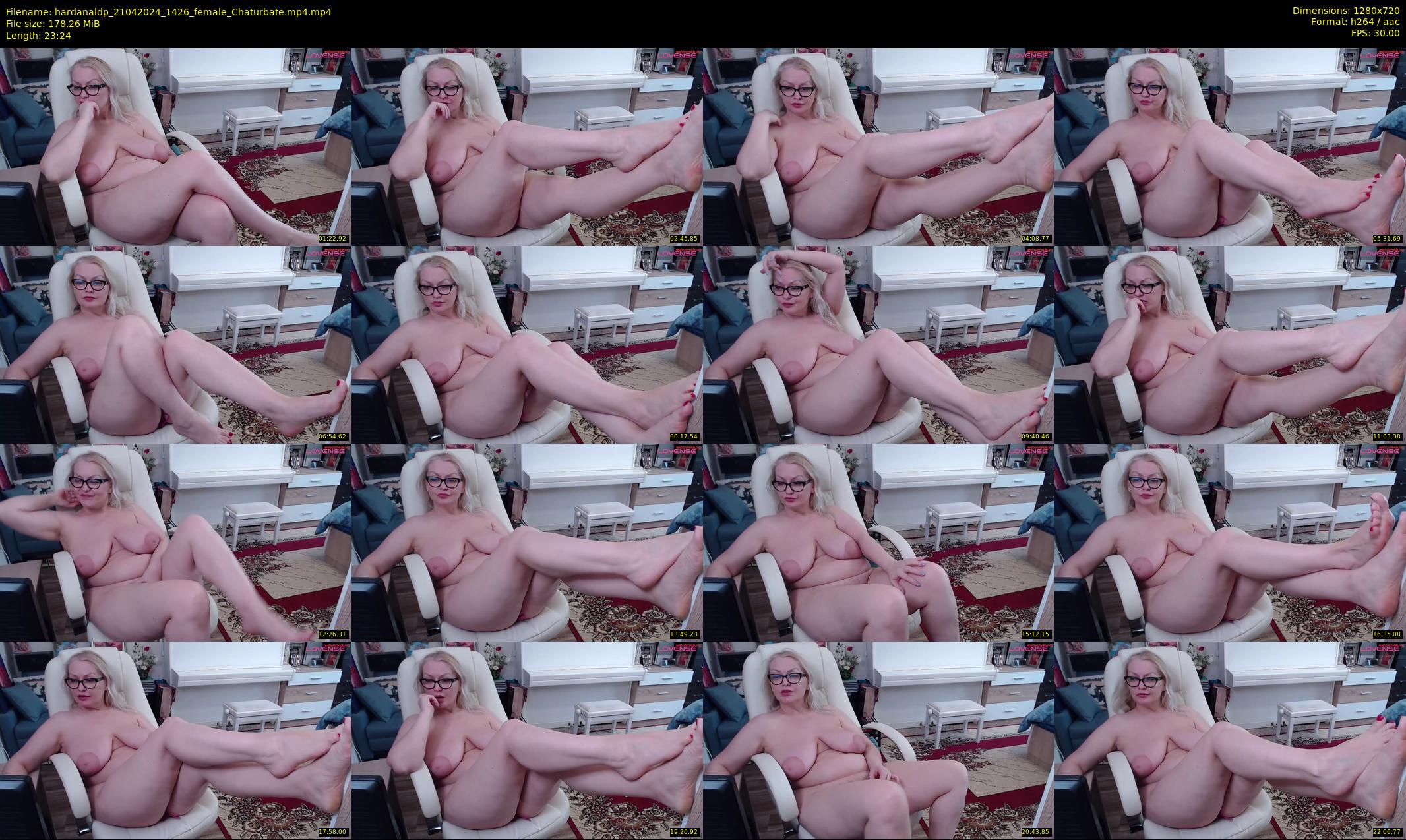 hardanaldp — 24 minute Chaturbate female cam show recording, 720p, Apr 21, 2024