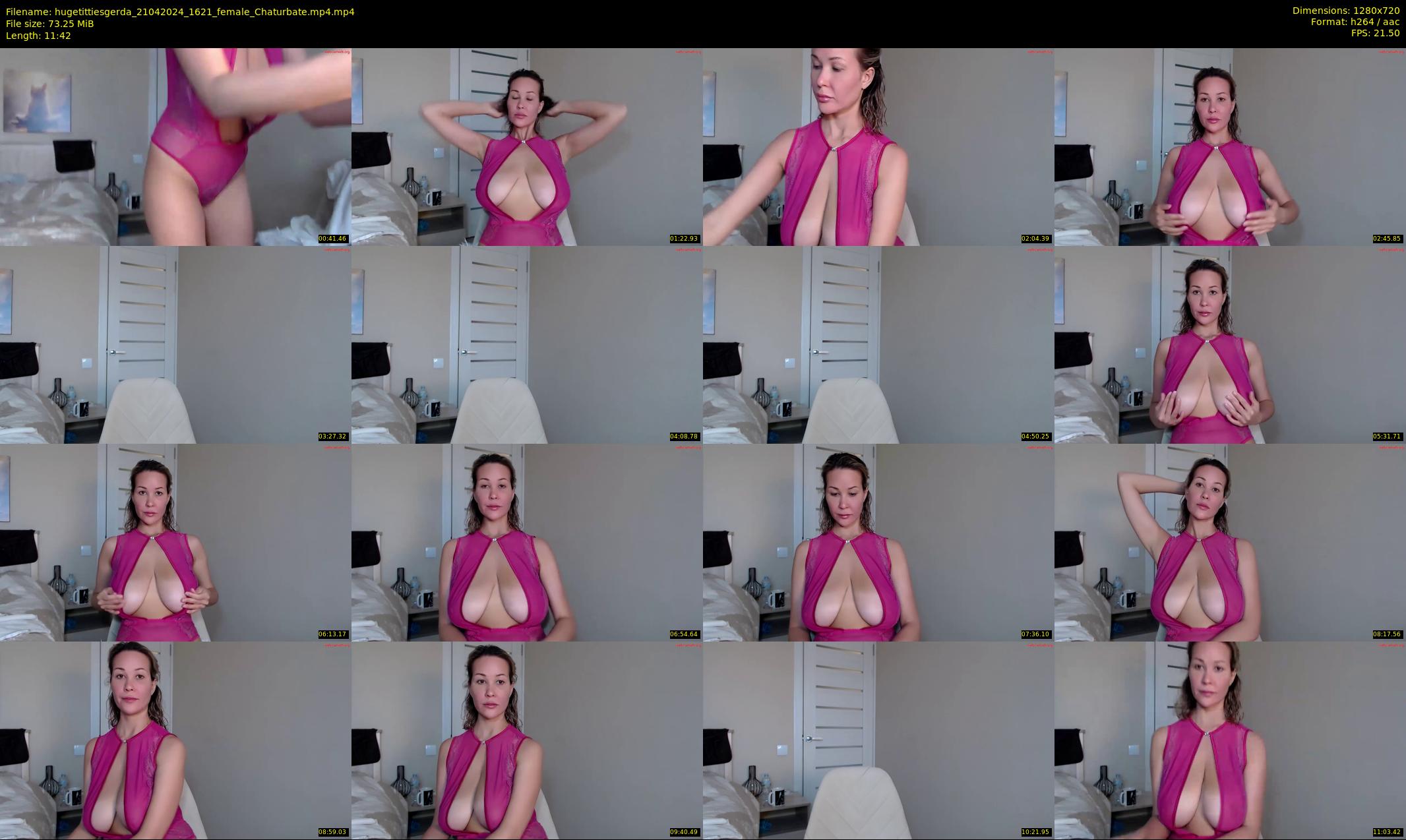 hugetittiesgerda — 12 minute Chaturbate female cam show recording, 720p, Apr 21, 2024