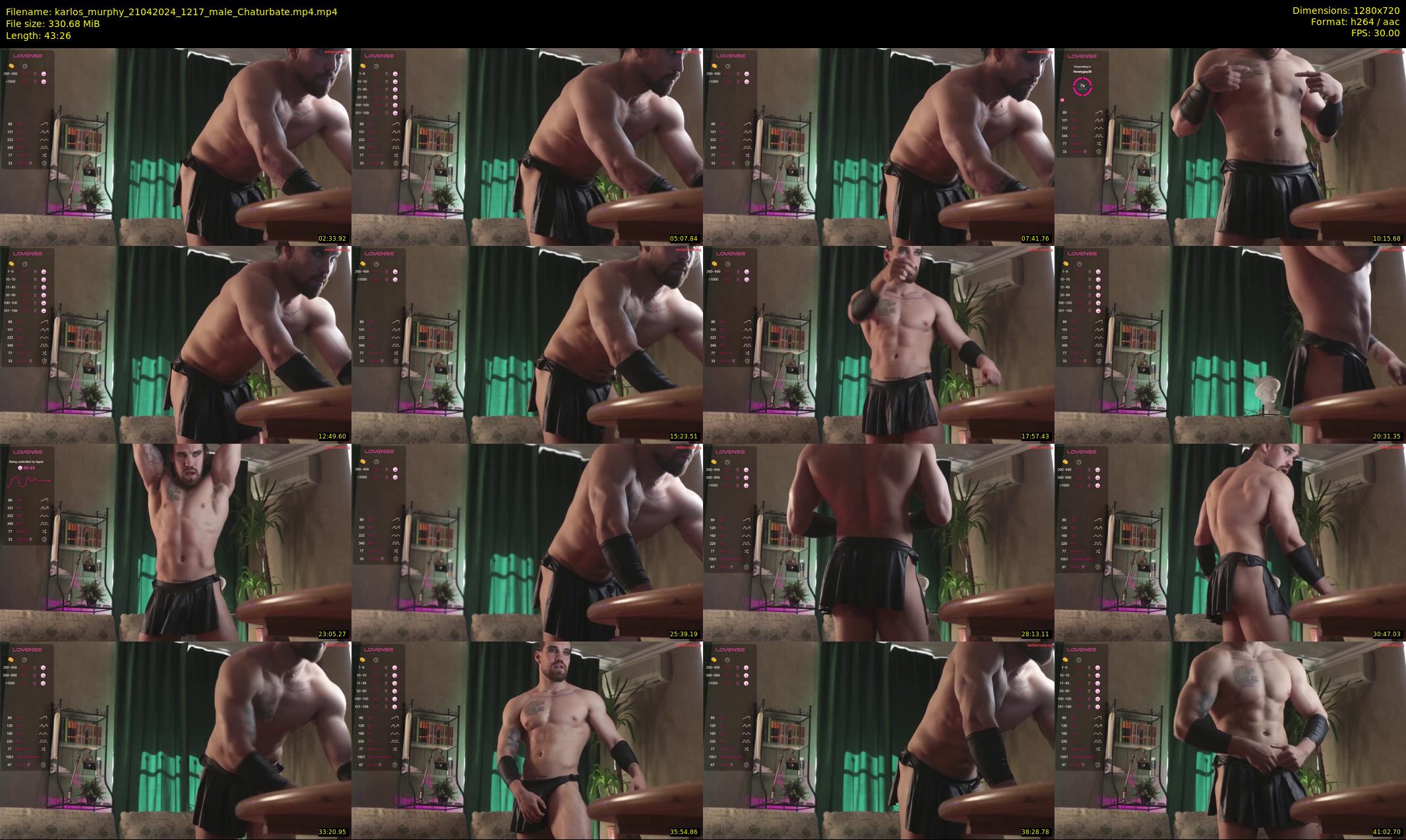 karlos_murphy — 44 minute Chaturbate male cam show recording, 720p, Apr 21, 2024