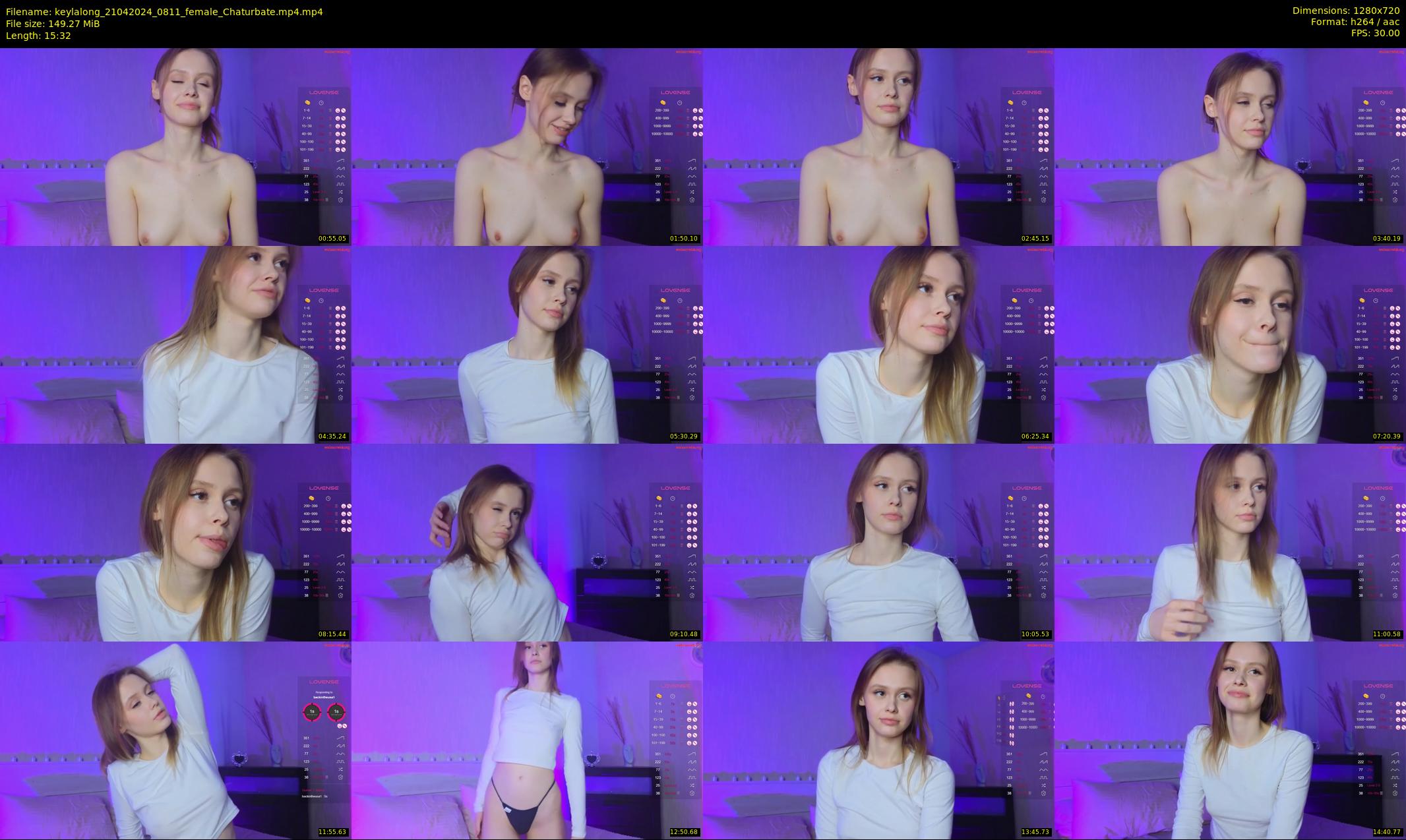 keylalong — 16 minute Chaturbate female cam show recording, 720p, Apr 21, 2024