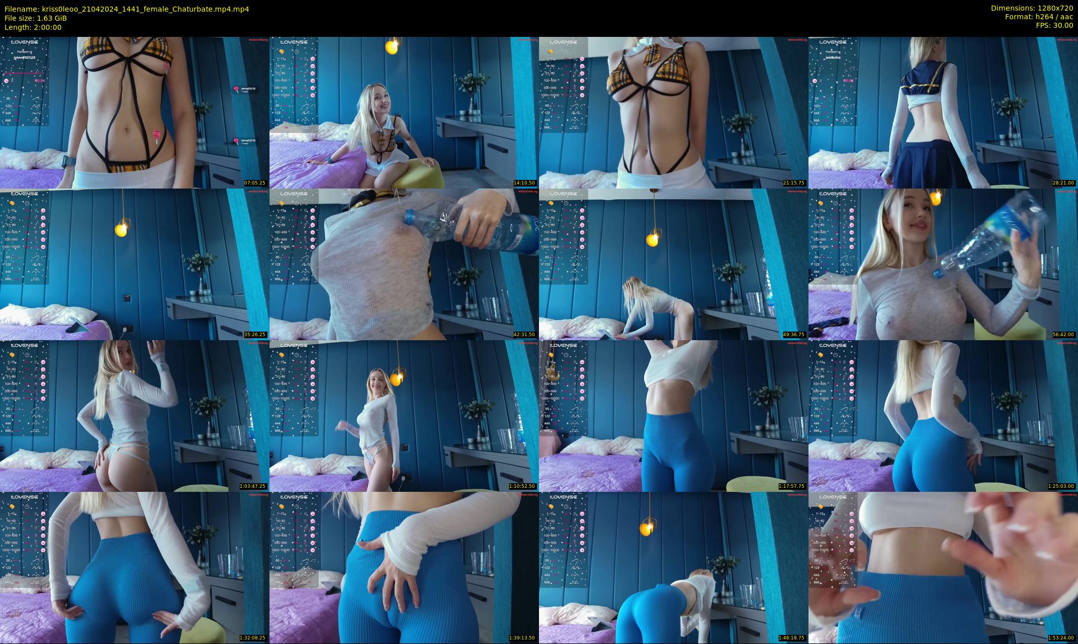 kriss0leoo — 120 minute Chaturbate couple cam show recording, 720p, Apr 21, 2024