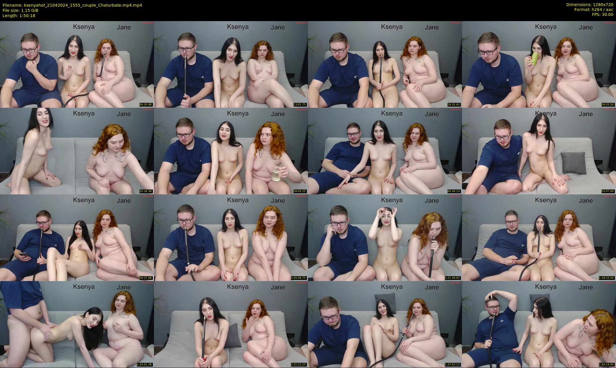 ksenyahot — 111 minute Chaturbate couple cam show recording, 720p, Apr 21, 2024