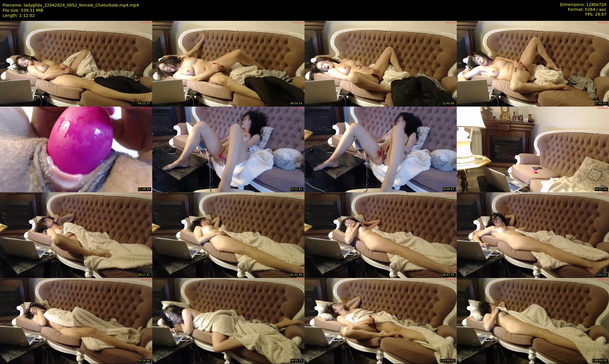 ladygilda — 73 minute Chaturbate female cam show recording, 720p, Apr 22, 2024