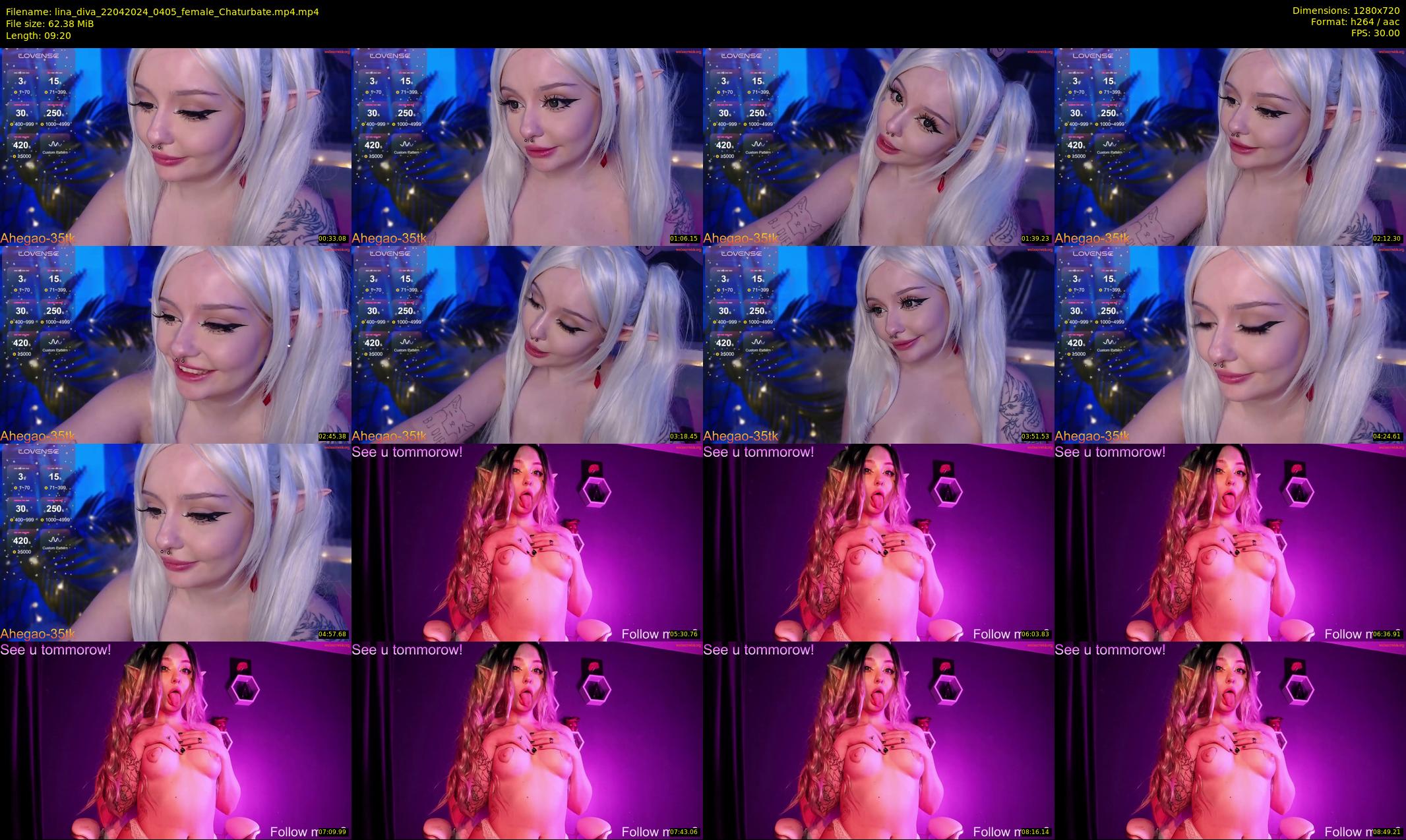 lina_diva — 10 minute Chaturbate female cam show recording, 720p, Apr 22, 2024