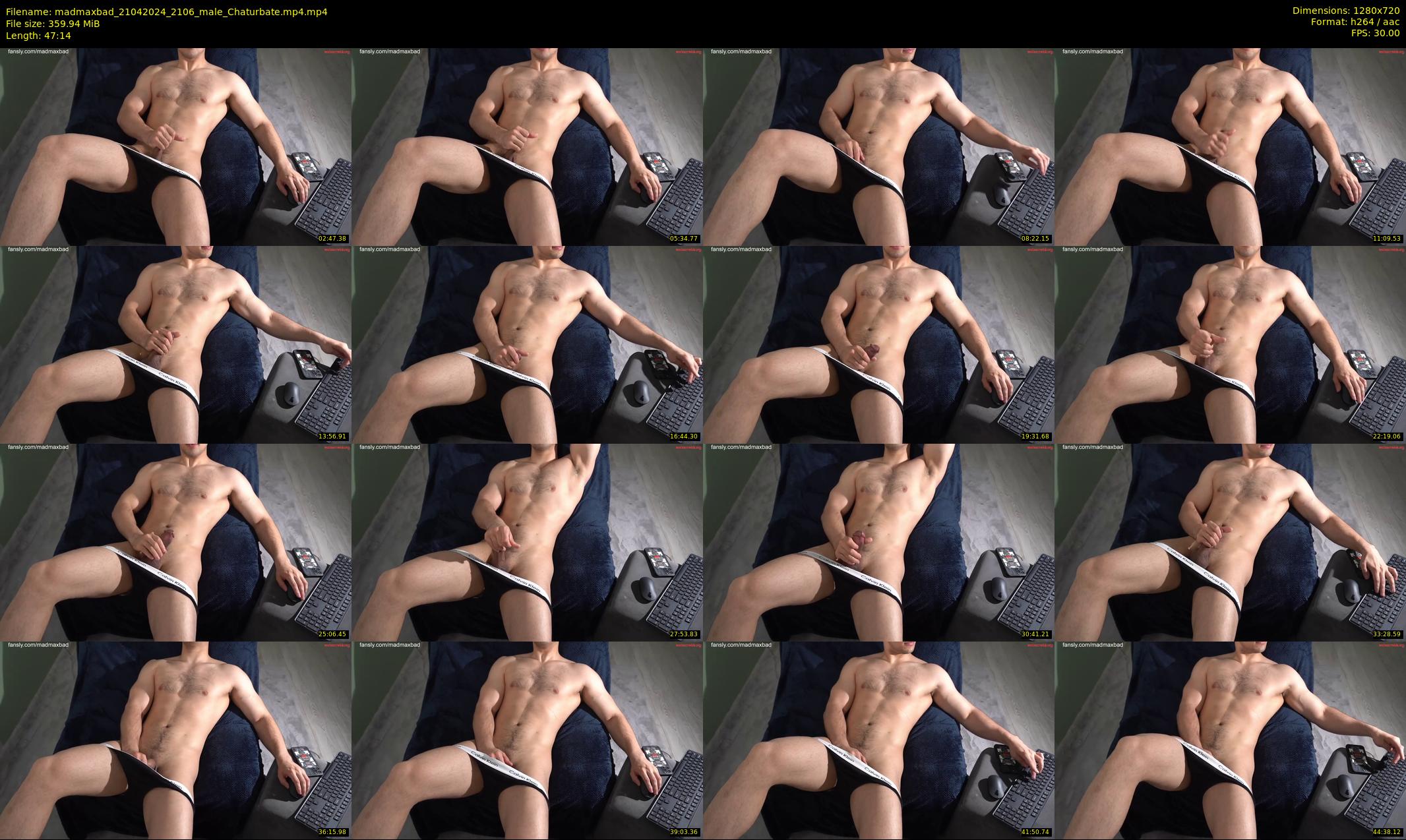 madmaxbad — 48 minute Chaturbate male cam show recording, 720p, Apr 21, 2024