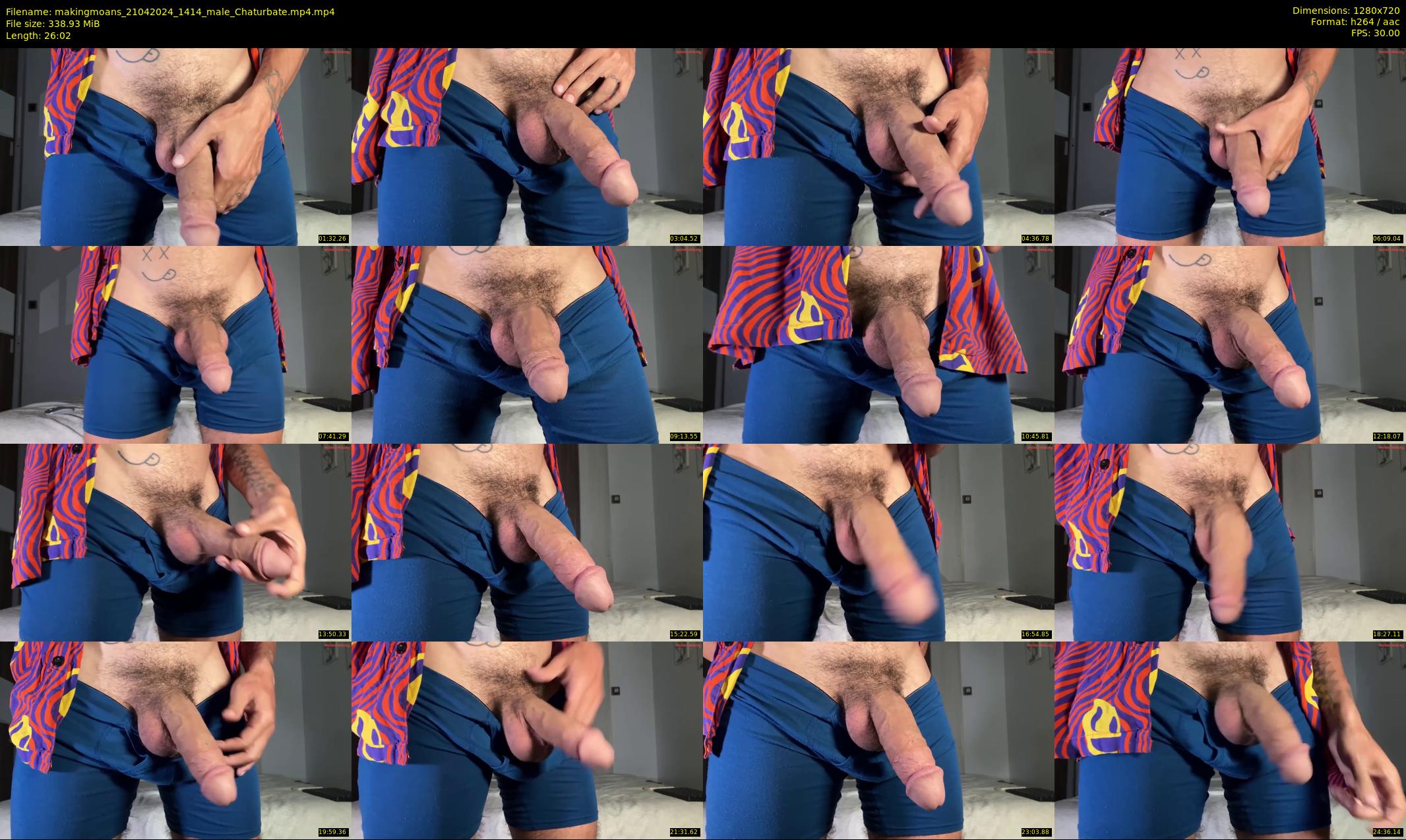 makingmoans — 27 minute Chaturbate male cam show recording, 720p, Apr 21, 2024