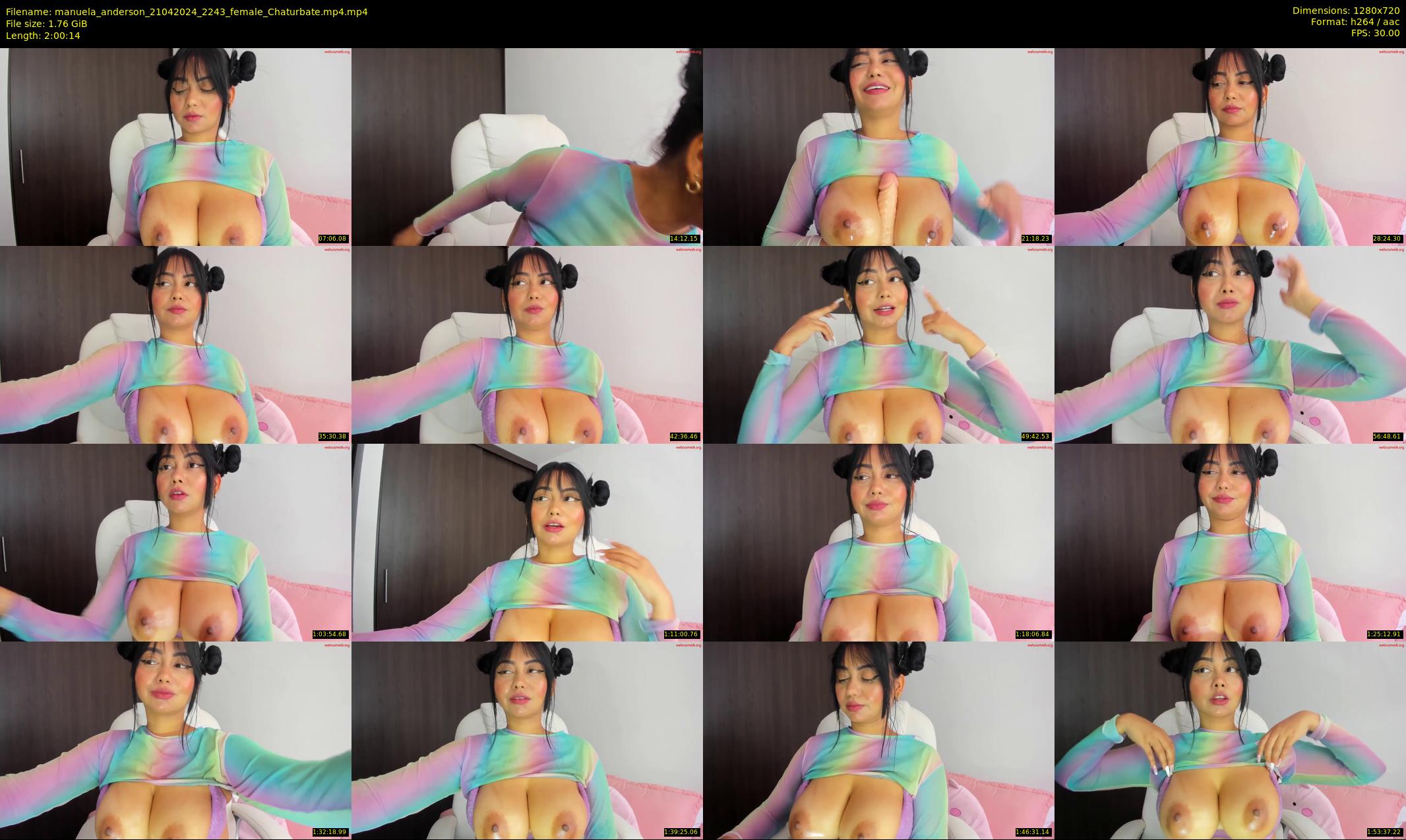 manuela_anderson — 121 minute Chaturbate female cam show recording, 720p, Apr 21, 2024