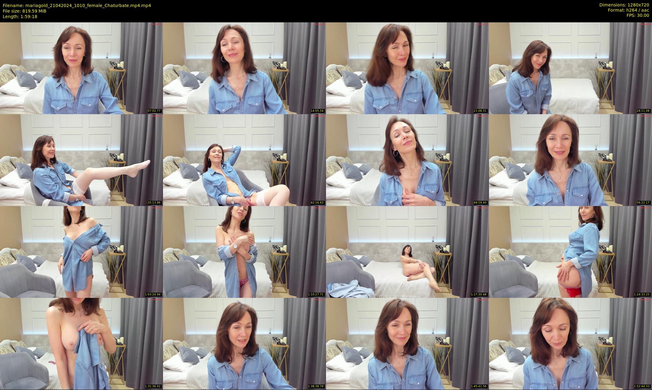 mariagold — 120 minute Chaturbate female cam show recording, 720p, Apr 21, 2024