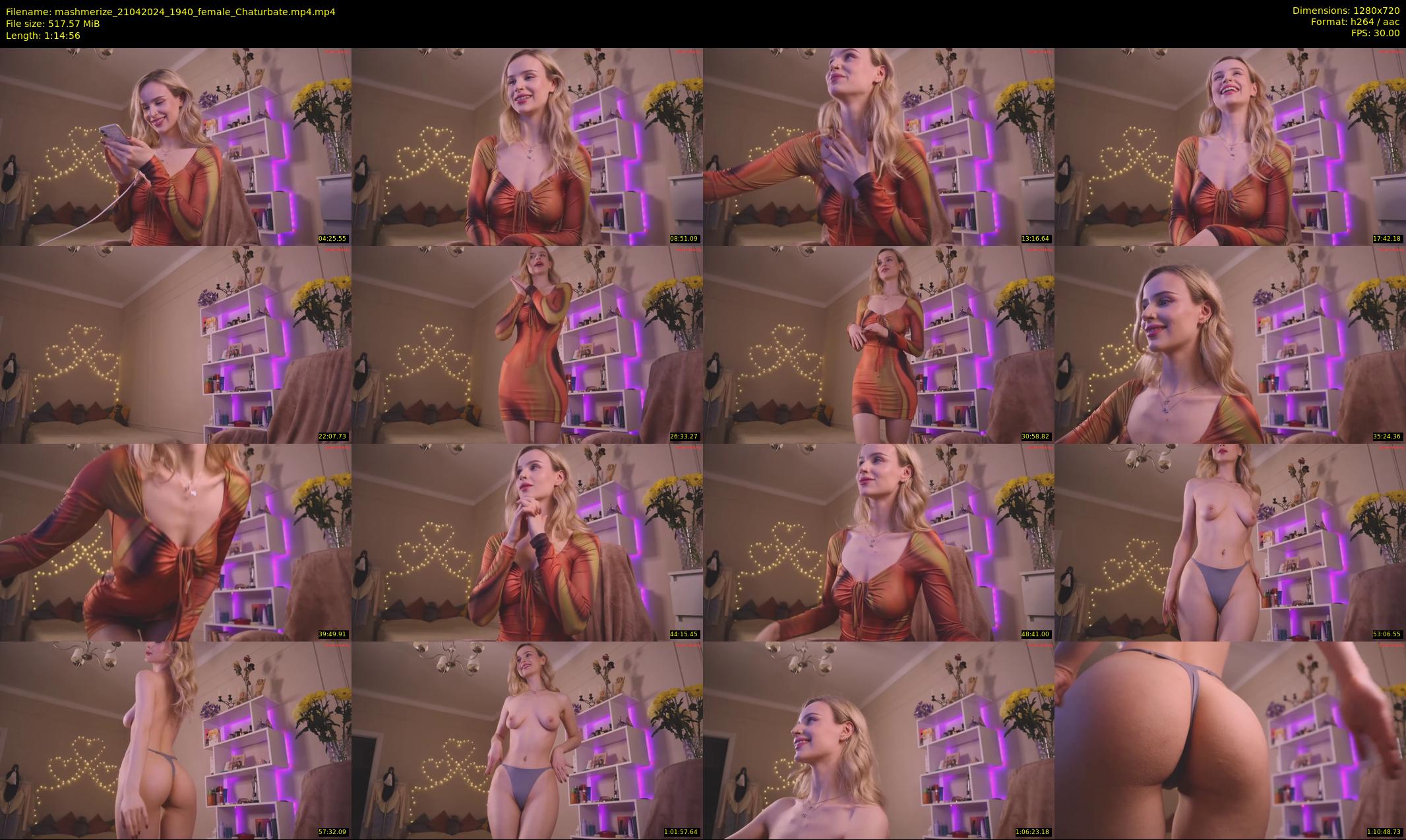 mashmerize — 75 minute Chaturbate female cam show recording, 720p, Apr 21, 2024