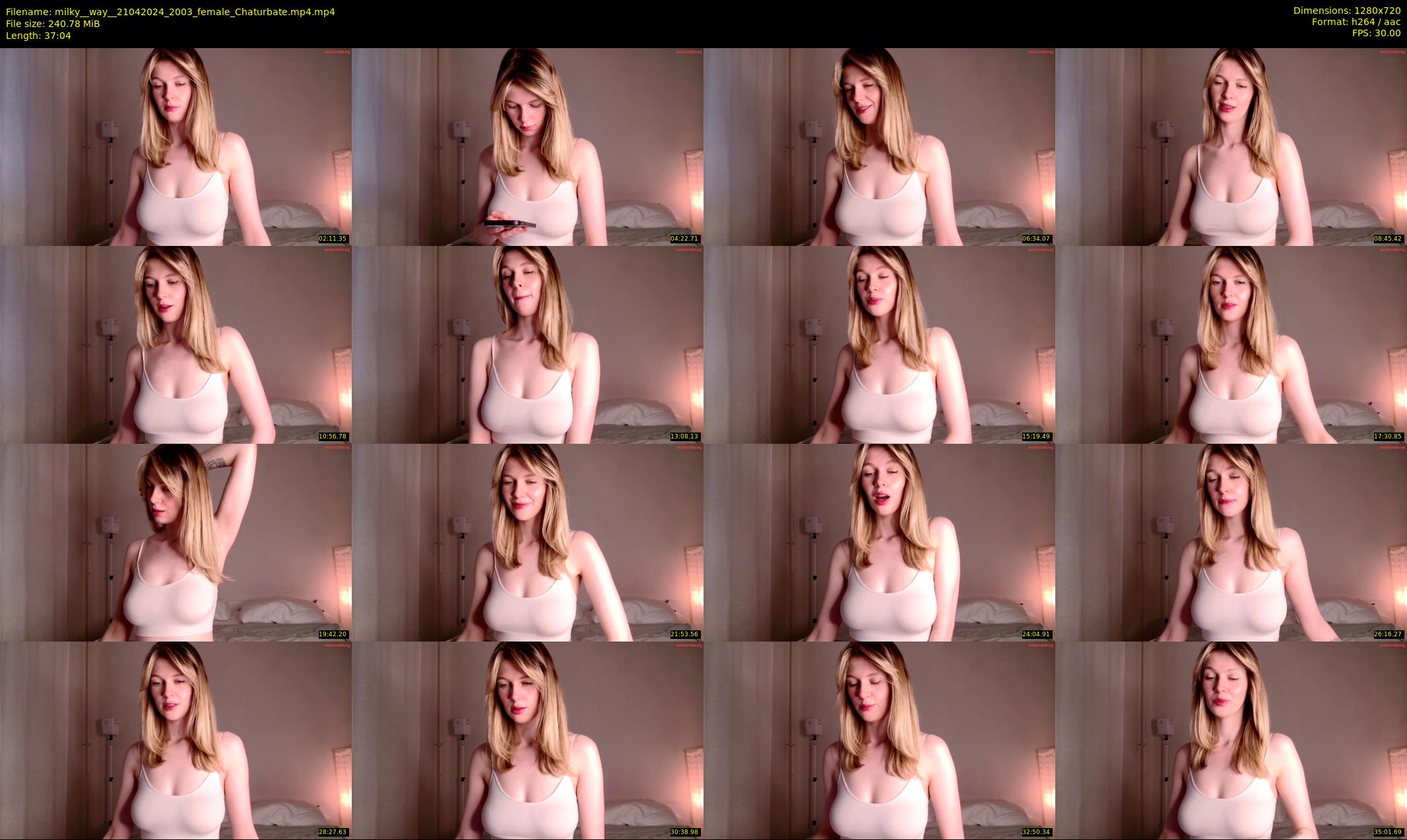 milky__way_ — 38 minute Chaturbate female cam show recording, 720p, Apr 21, 2024