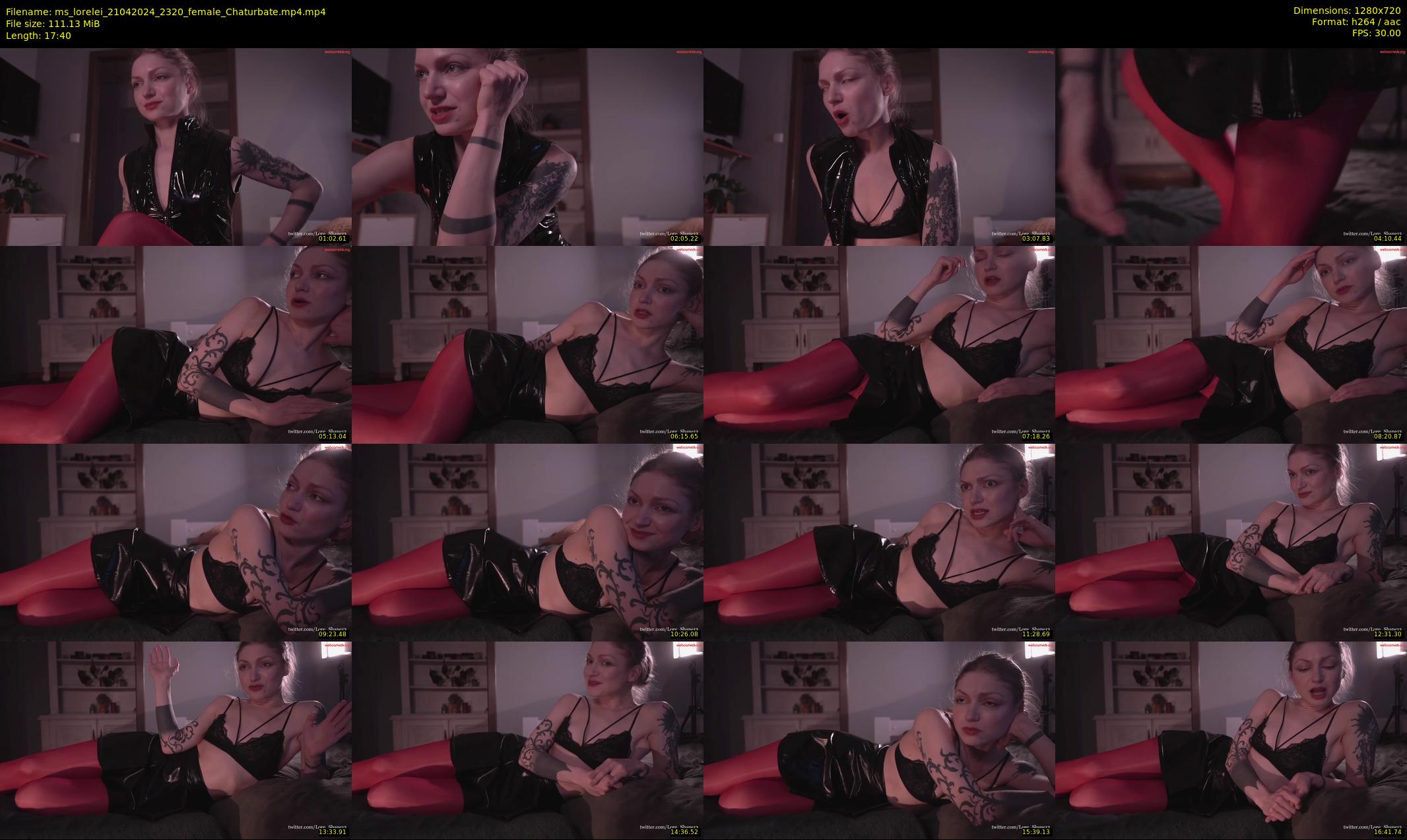 ms_lorelei — 18 minute Chaturbate female cam show recording, 720p, Apr 21, 2024