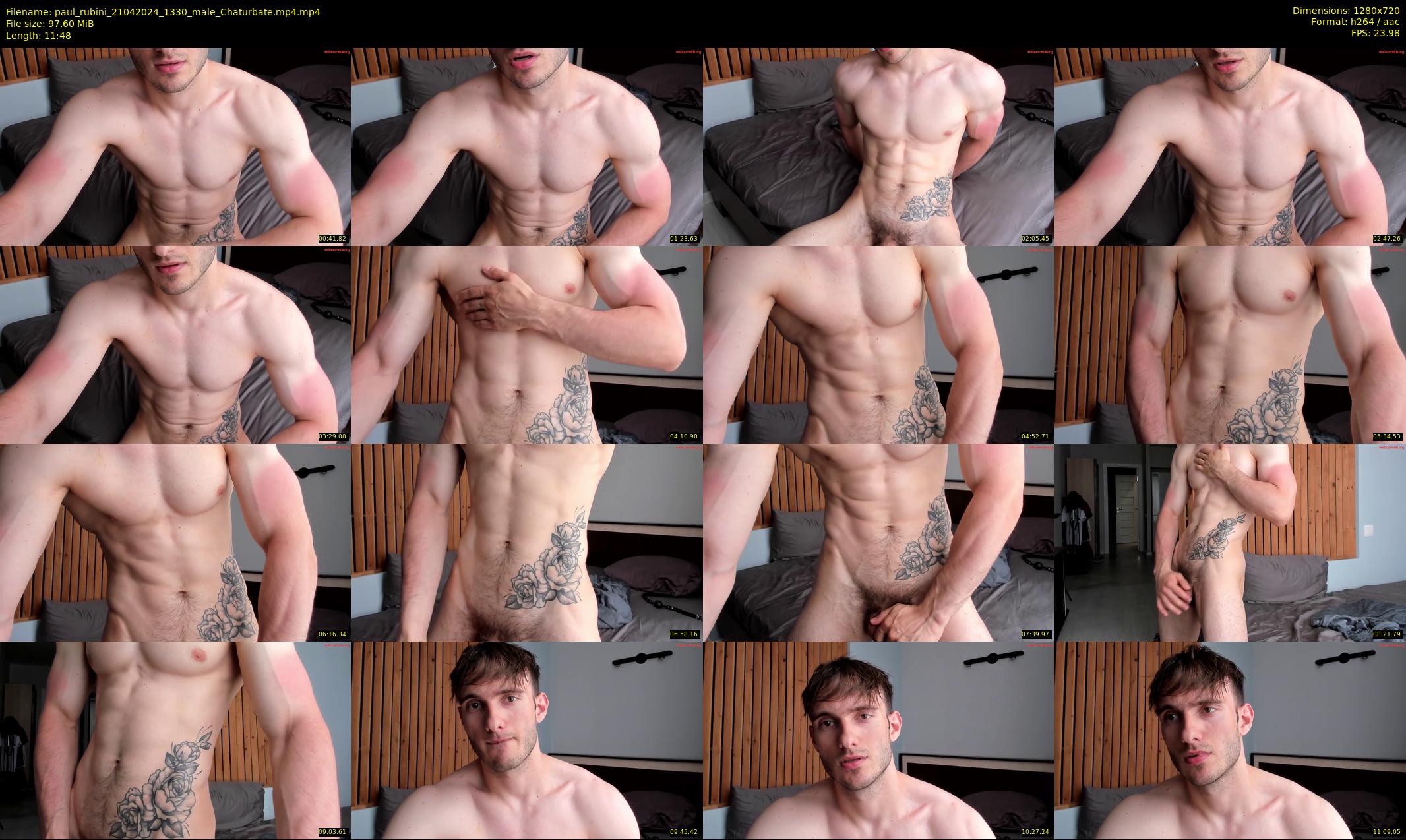 paul_rubini — 12 minute Chaturbate male cam show recording, 720p, Apr 21, 2024