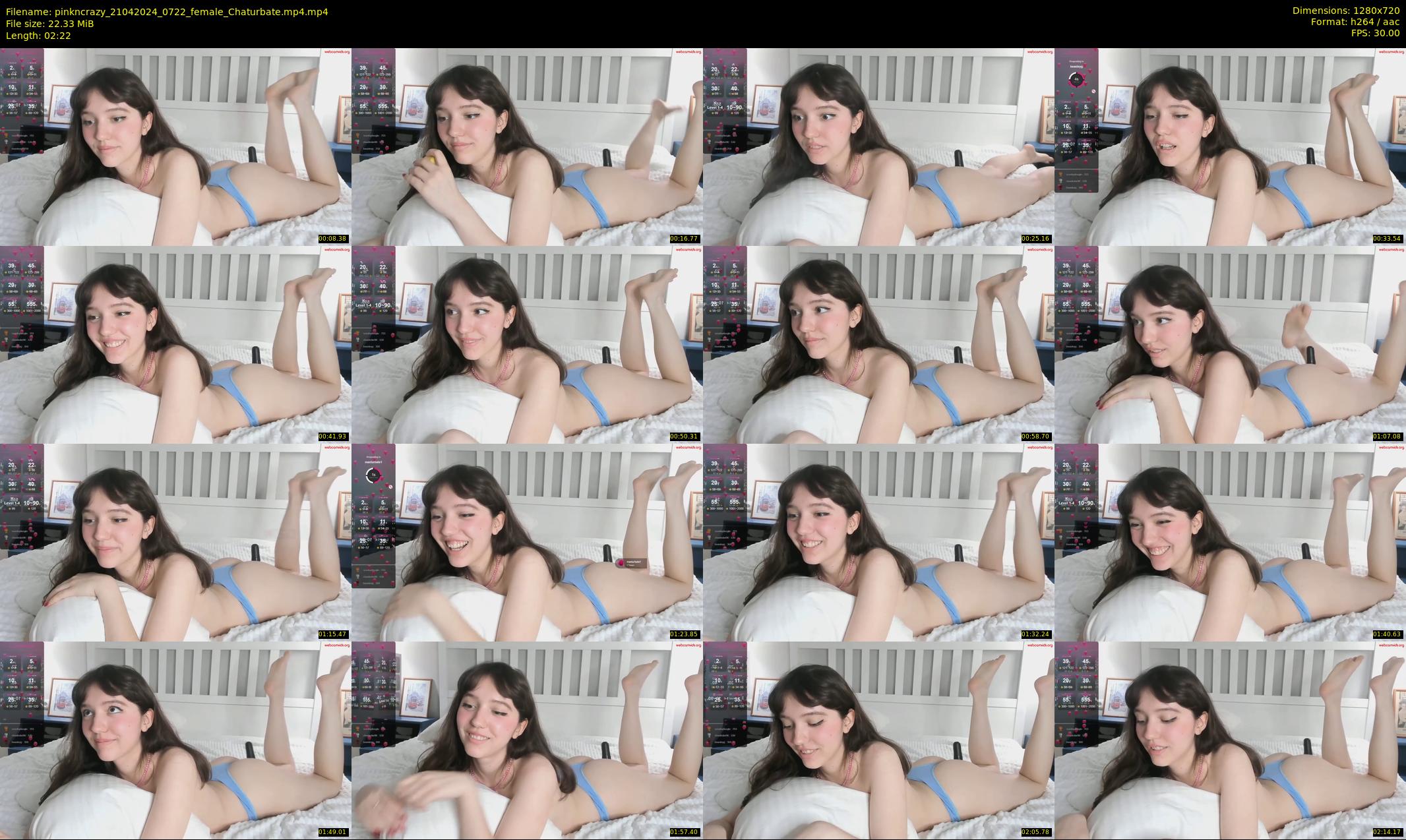 pinkncrazy — 3 minute Chaturbate female cam show recording, 720p, Apr 21, 2024
