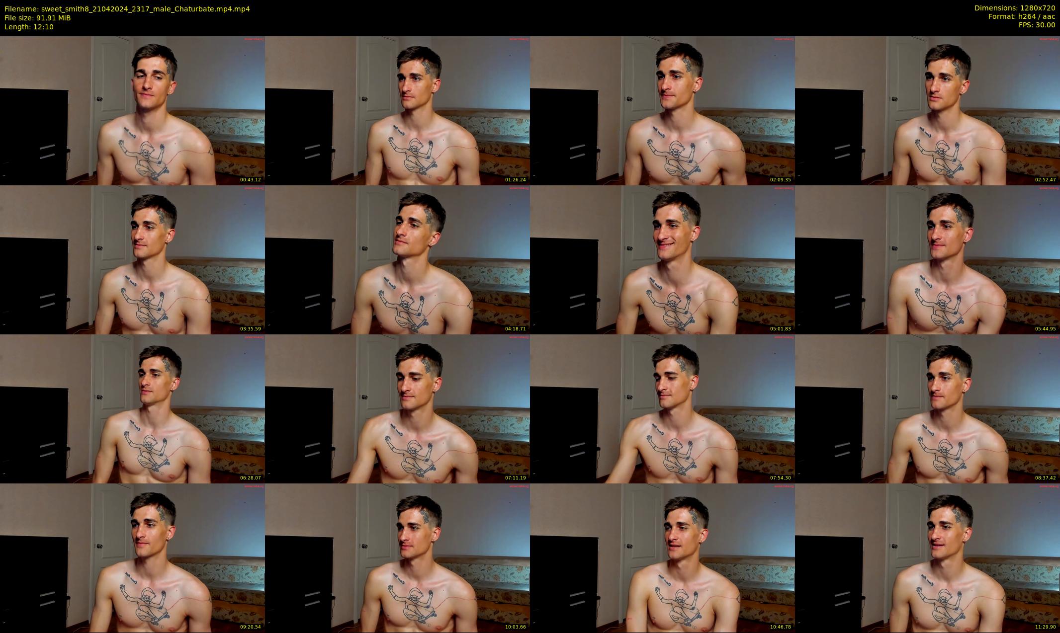 sweet_smith8 — 13 minute Chaturbate male cam show recording, 720p, Apr 21, 2024