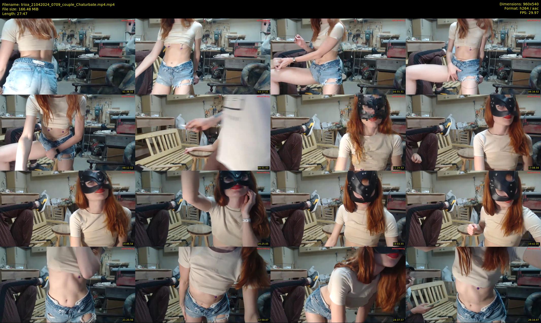 trioa — 28 minute Chaturbate couple cam show recording, 480p, Apr 21, 2024