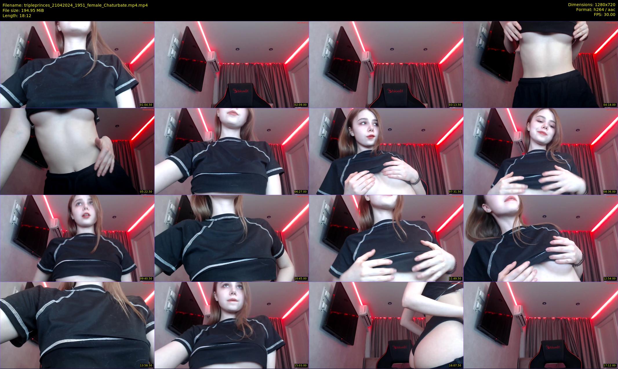 tripleprinces — 19 minute Chaturbate female cam show recording, 720p, Apr 21, 2024