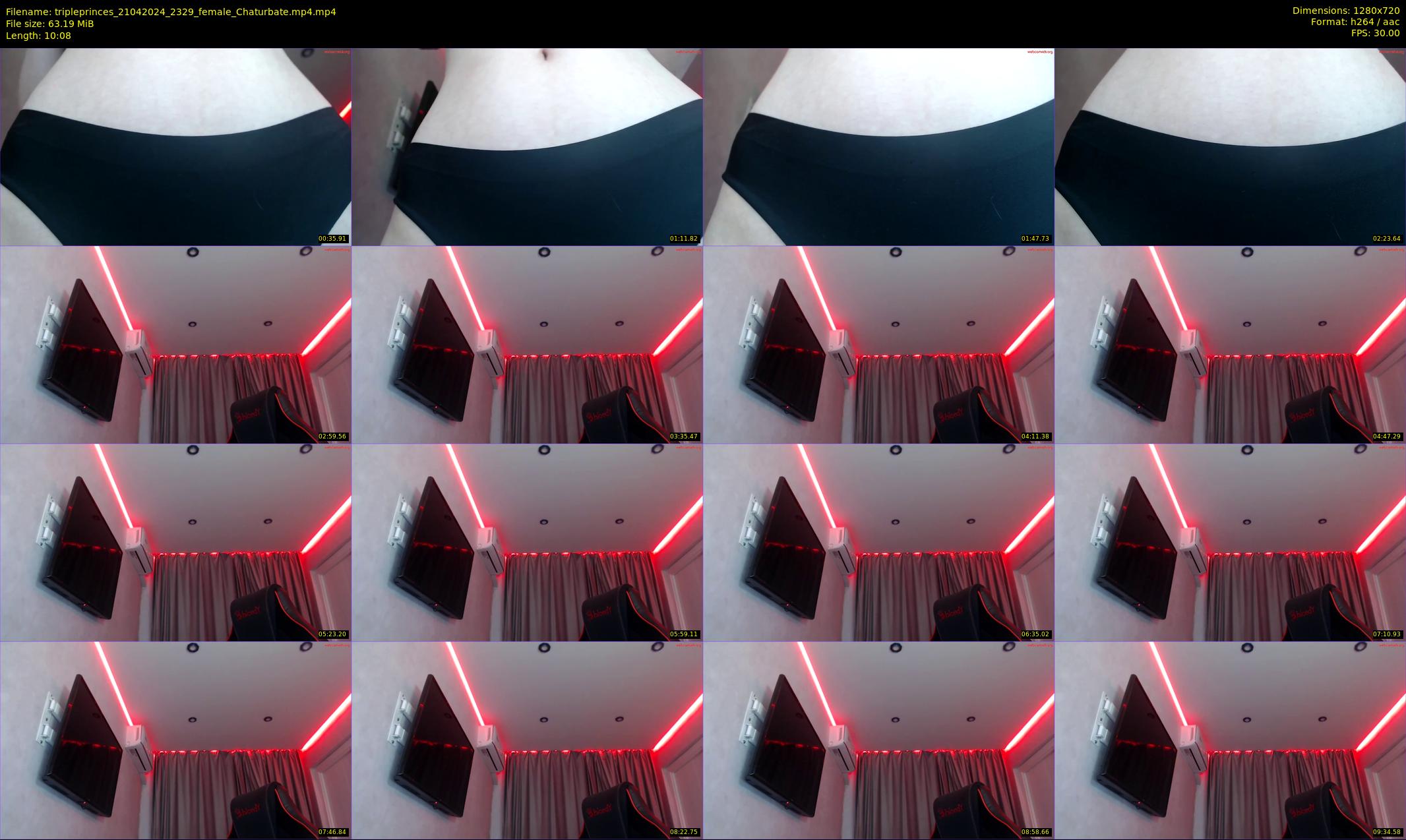 tripleprinces — 11 minute Chaturbate female cam show recording, 720p, Apr 21, 2024