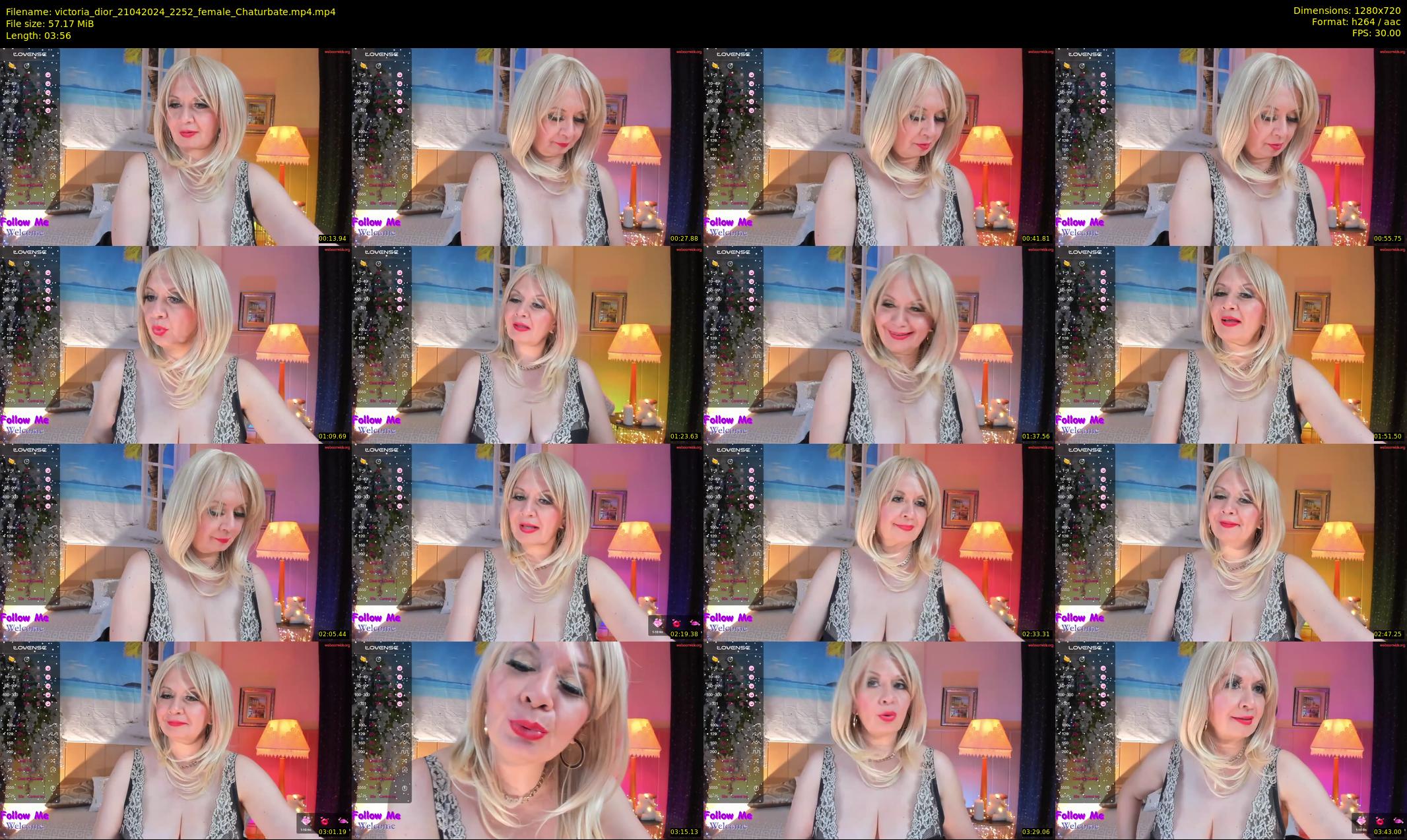 victoria_dior — 4 minute Chaturbate female cam show recording, 720p, Apr 21, 2024