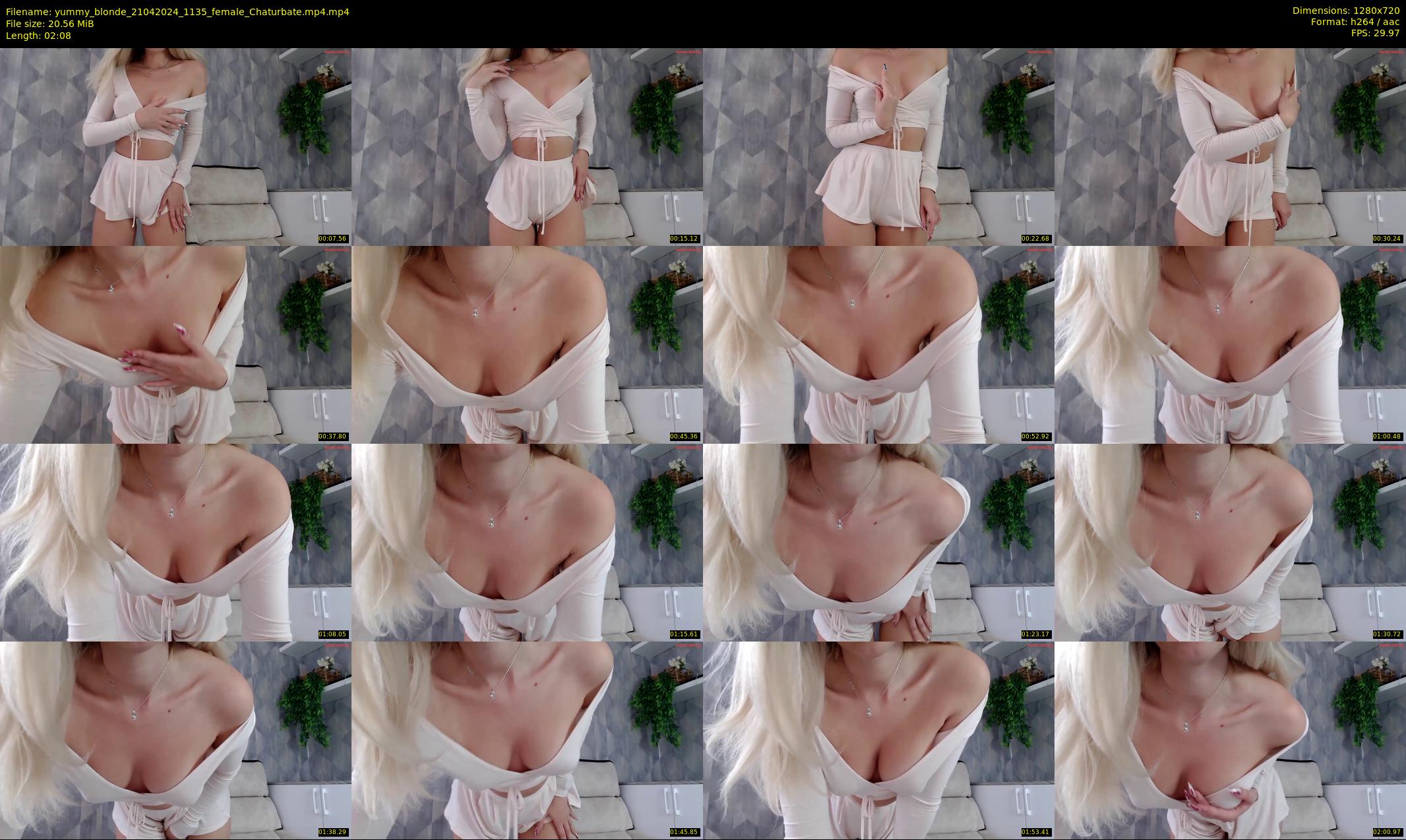 yummy_blonde — 3 minute Chaturbate female cam show recording, 720p, Apr 21, 2024