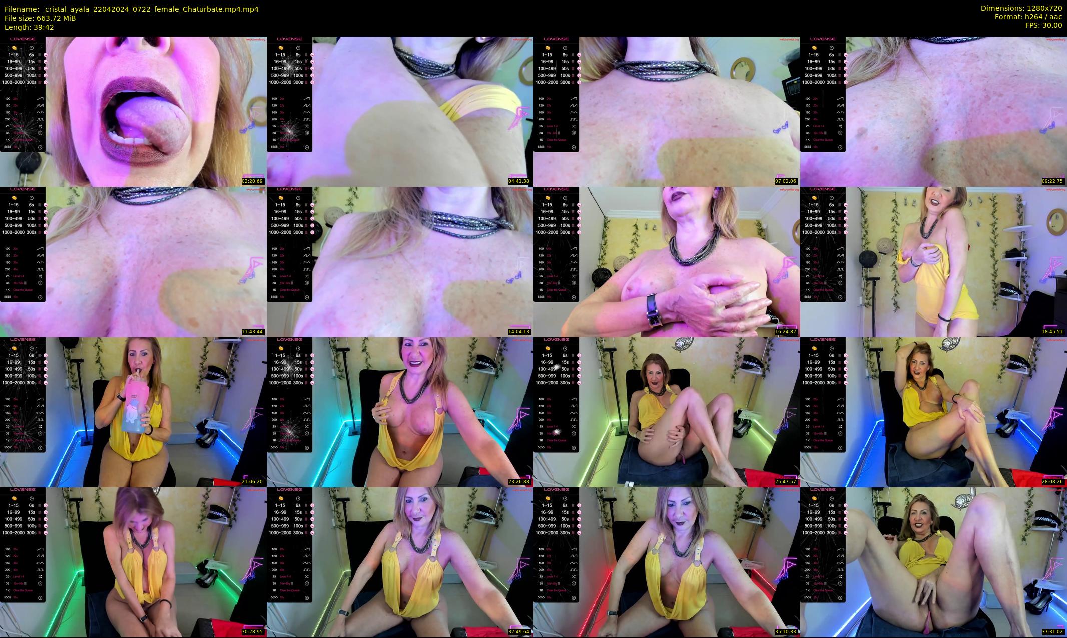 _cristal_ayala — 40 minute Chaturbate female cam show recording, 720p, Apr 22, 2024