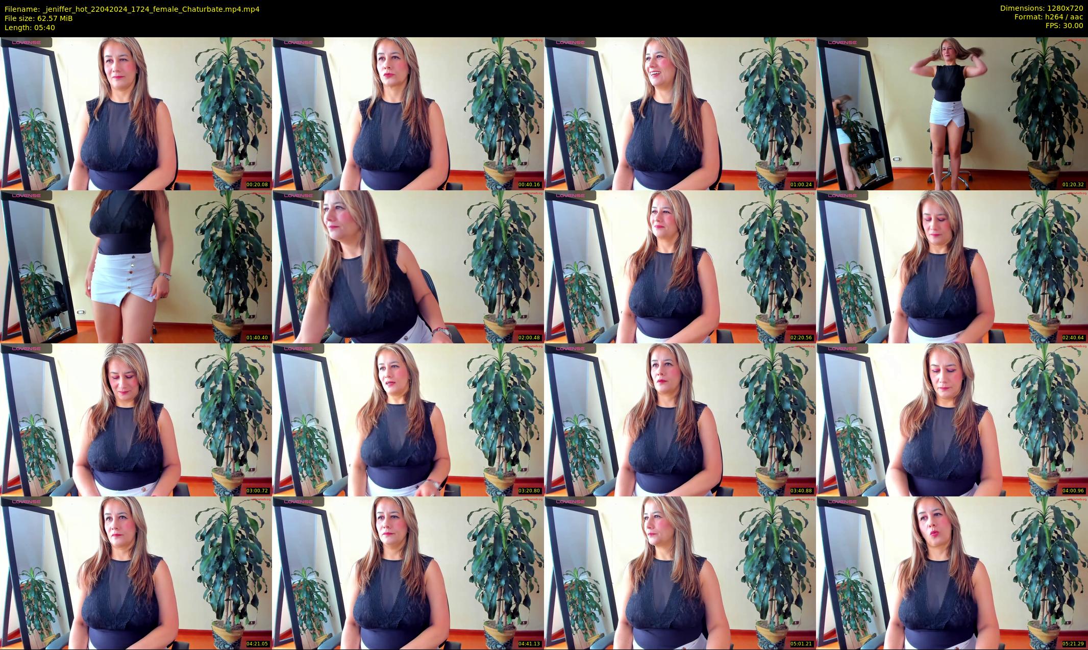 _jeniffer_hot — 6 minute Chaturbate female cam show recording, 720p, Apr 22, 2024