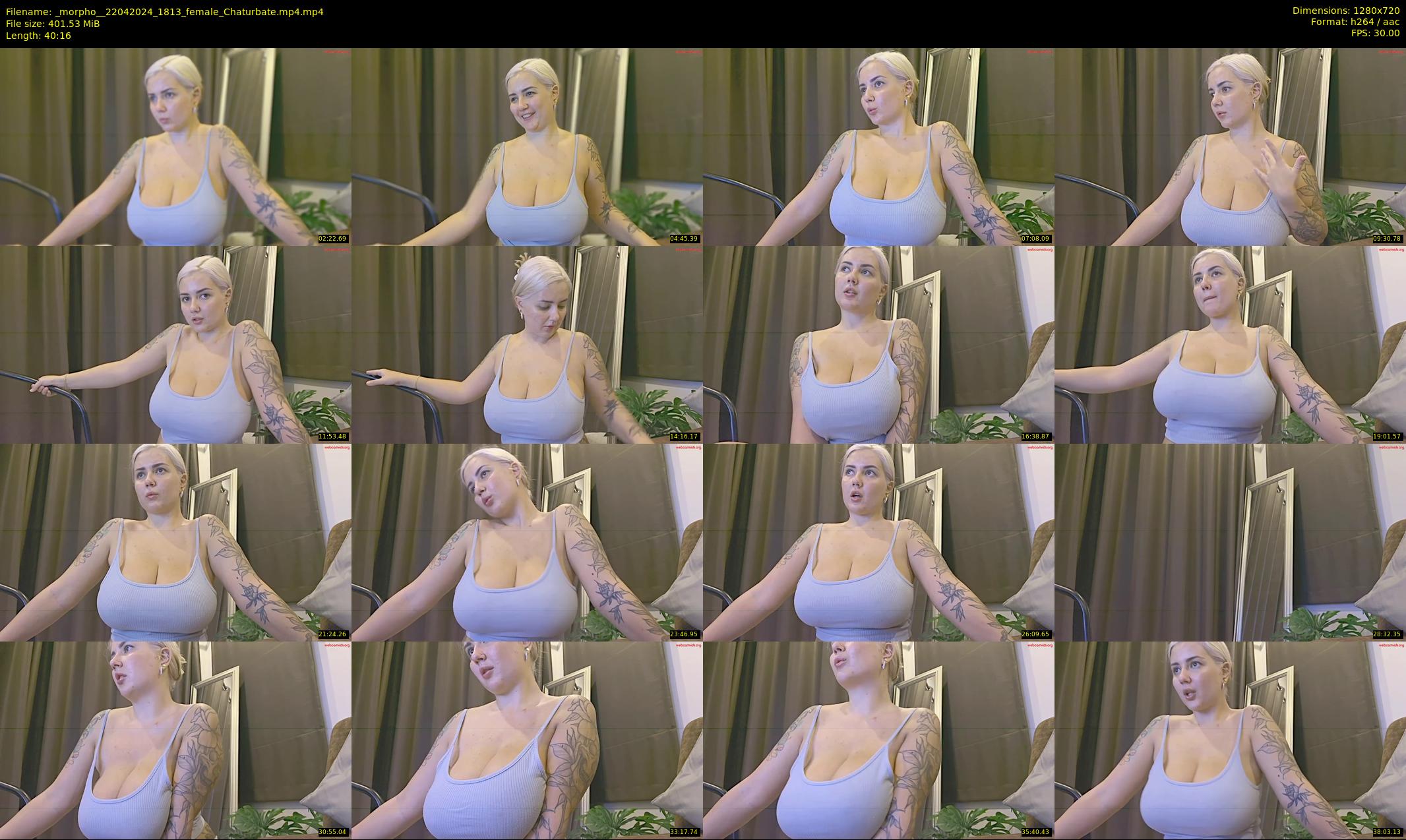 _morpho_ — 41 minute Chaturbate female cam show recording, 720p, Apr 22, 2024