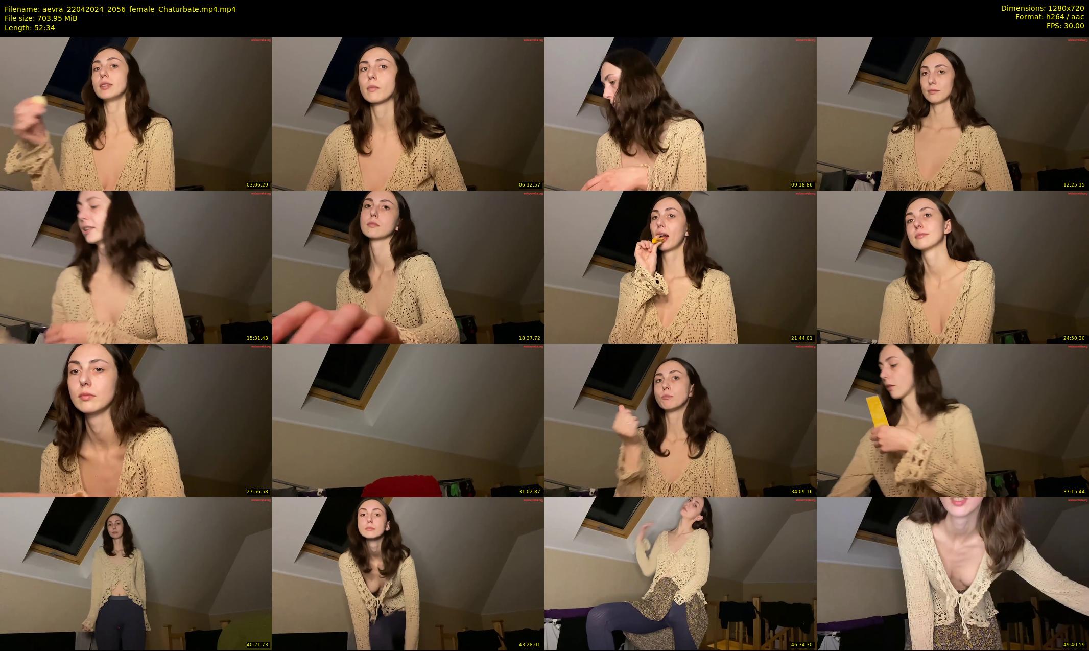 aevra — 53 minute Chaturbate female cam show recording, 720p, Apr 22, 2024