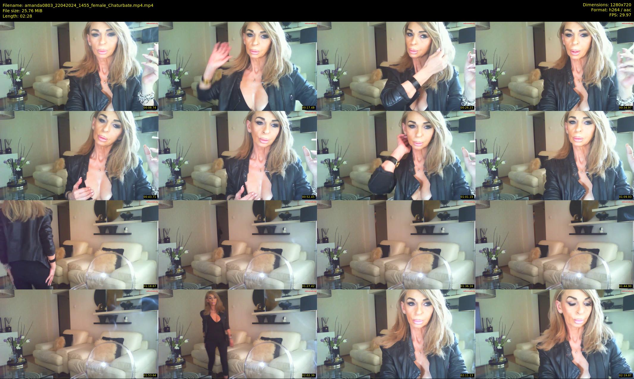 amanda0803 — 3 minute Chaturbate female cam show recording, 720p, Apr 22, 2024