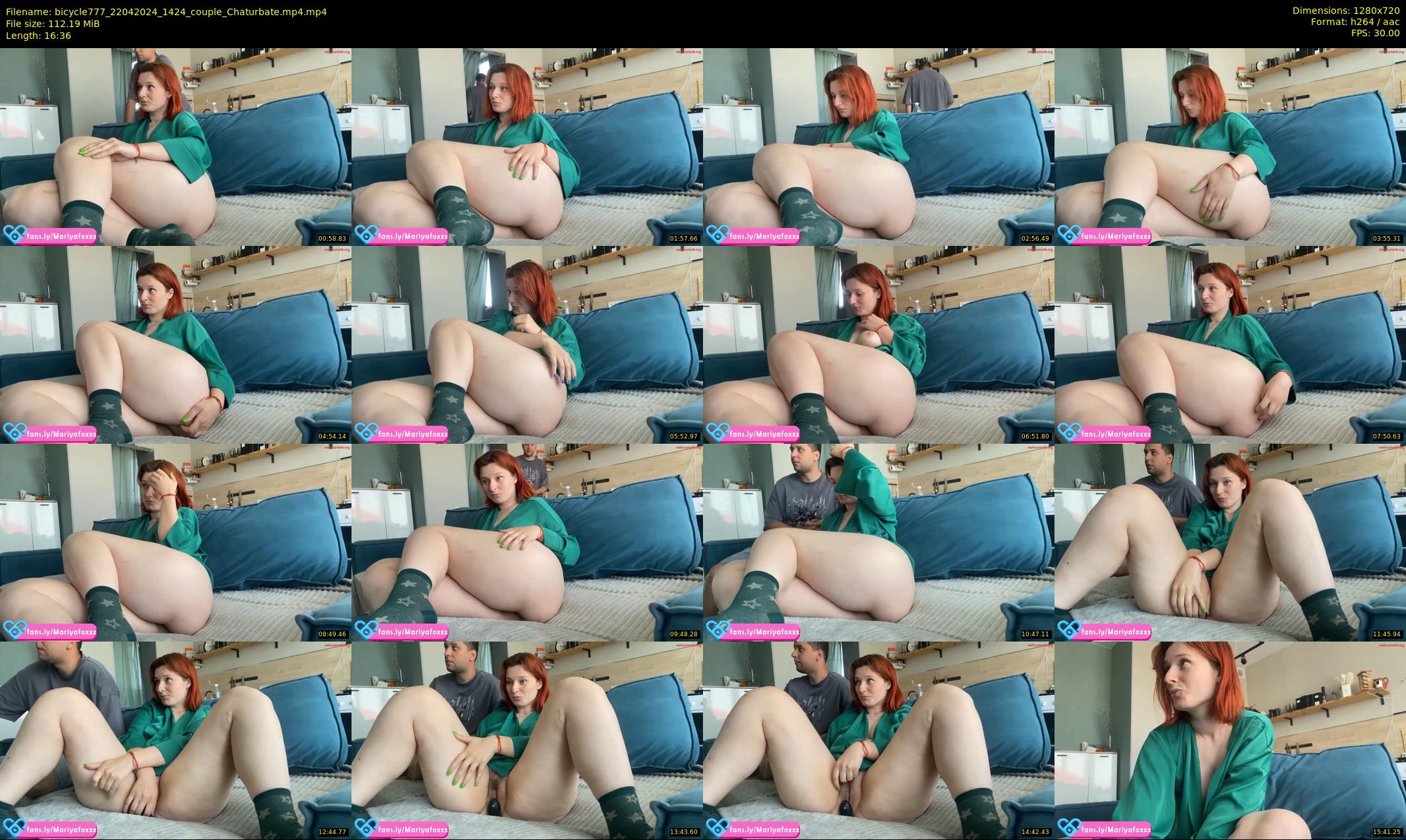 bicycle777 — 17 minute Chaturbate couple cam show recording, 720p, Apr 22, 2024