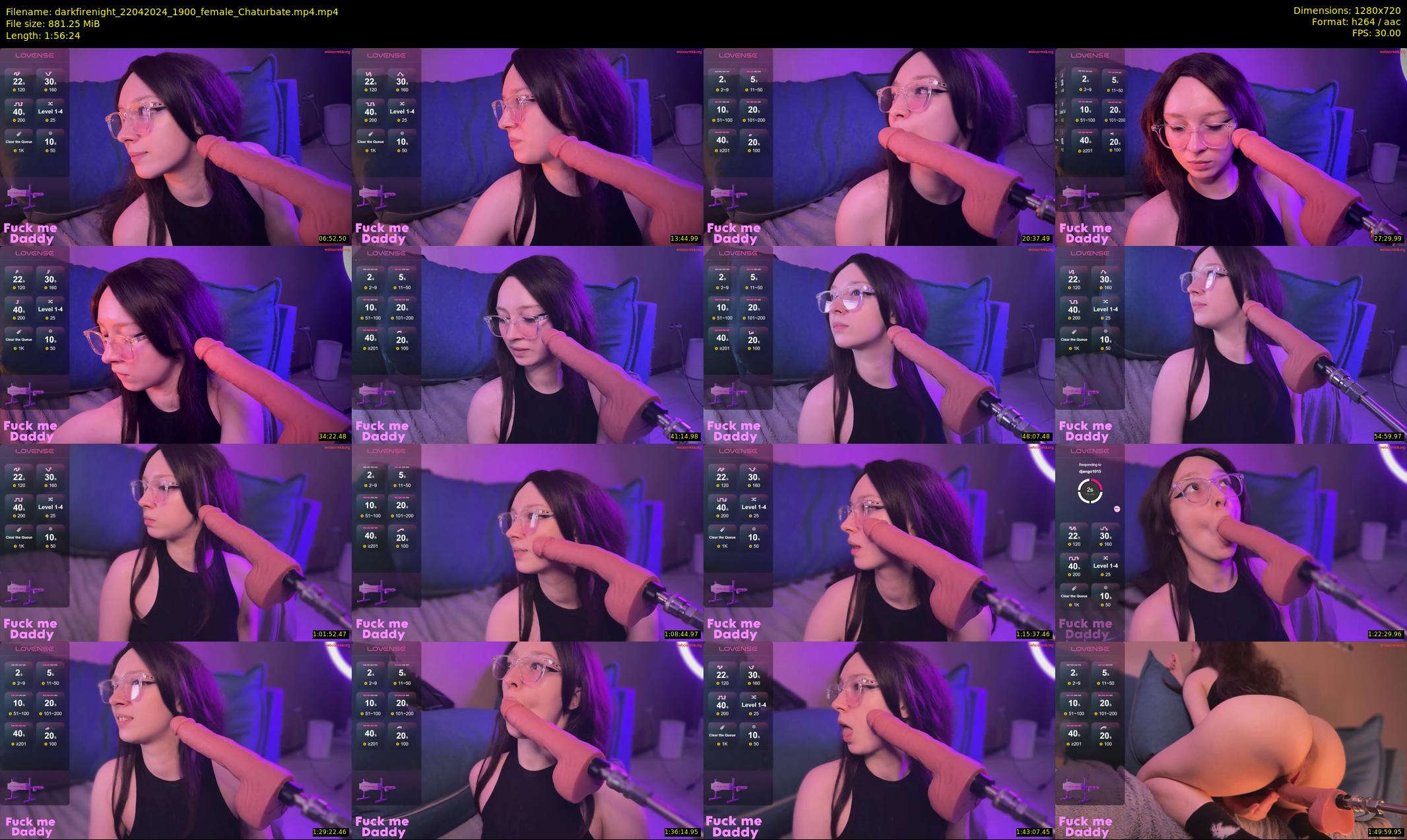 darkfirenight — 117 minute Chaturbate couple cam show recording, 720p, Apr 22, 2024
