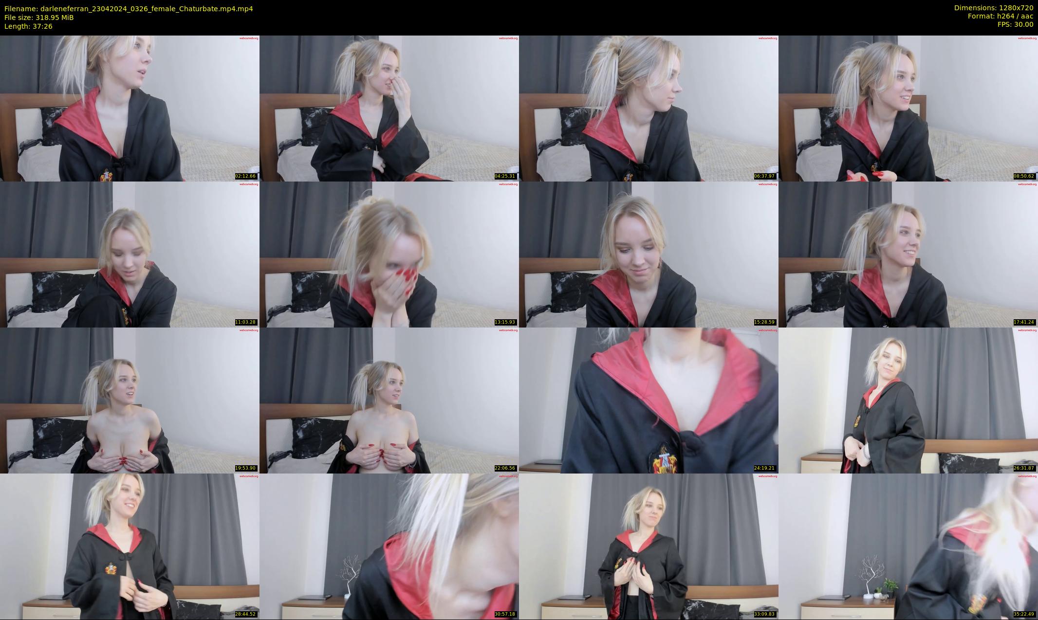 darleneferran — 38 minute Chaturbate female cam show recording, 720p, Apr 23, 2024