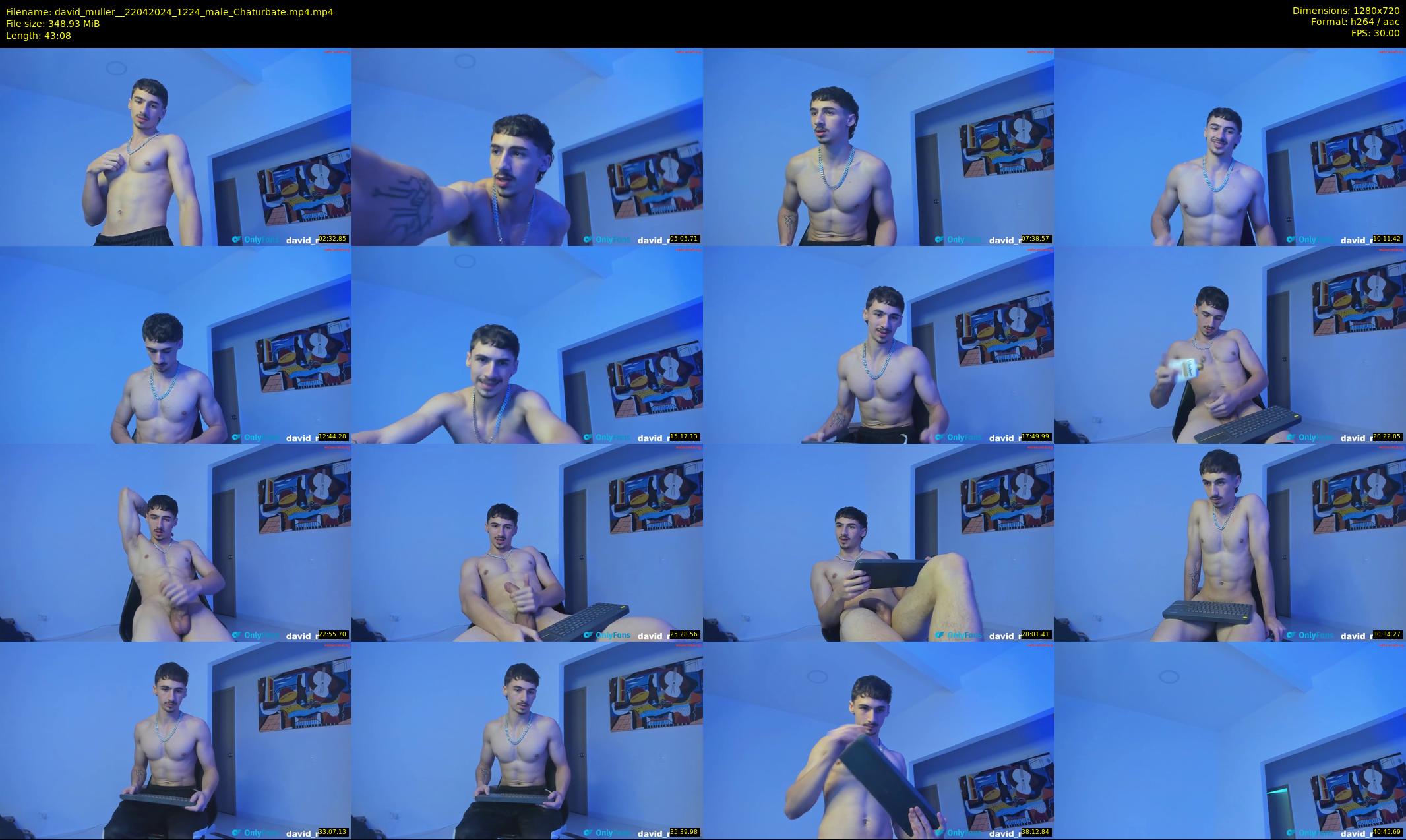 david_muller_ — 44 minute Chaturbate male cam show recording, 720p, Apr 22, 2024